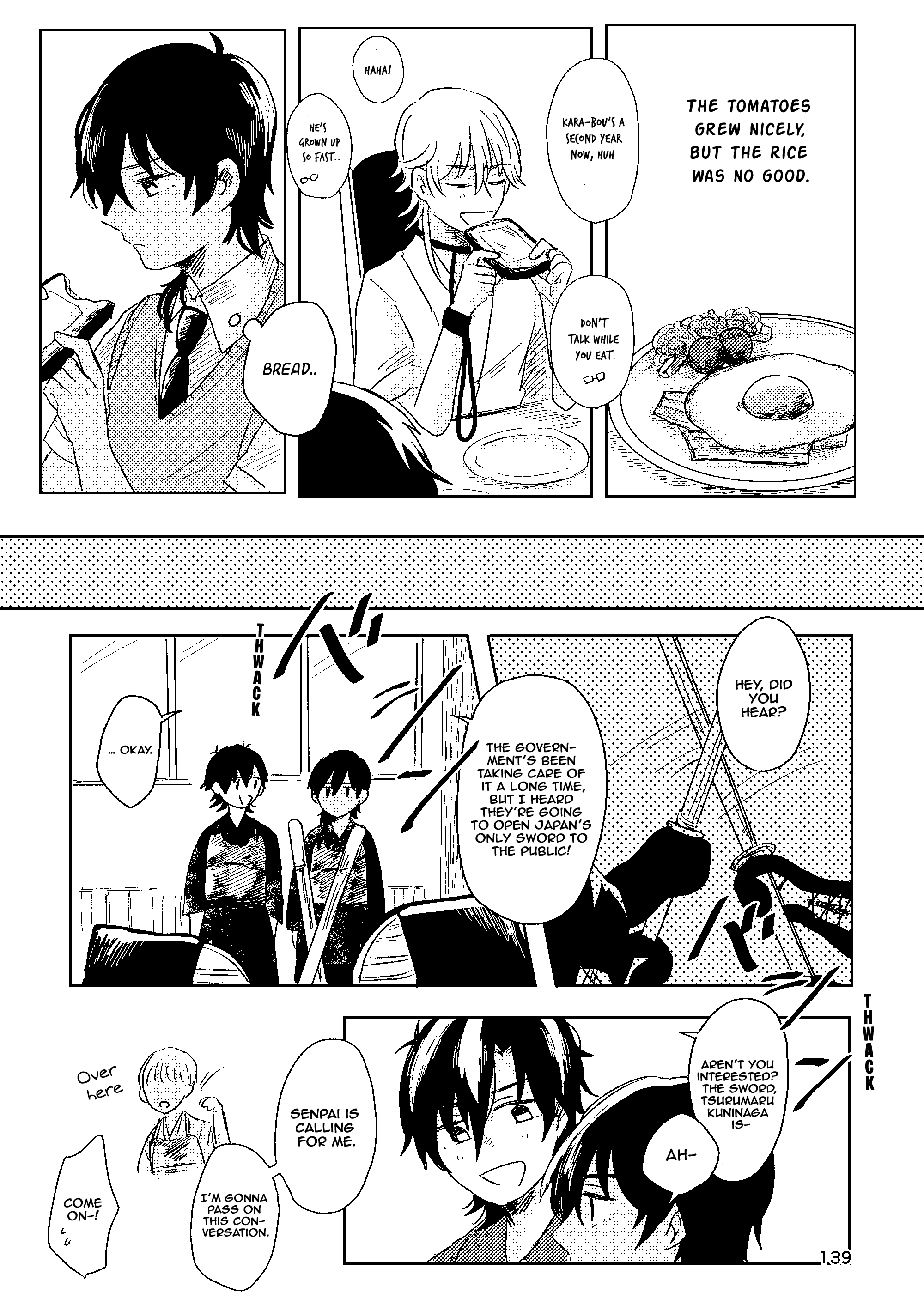 Touken Ranbu - Hakou Chapter 2 page 39 - 