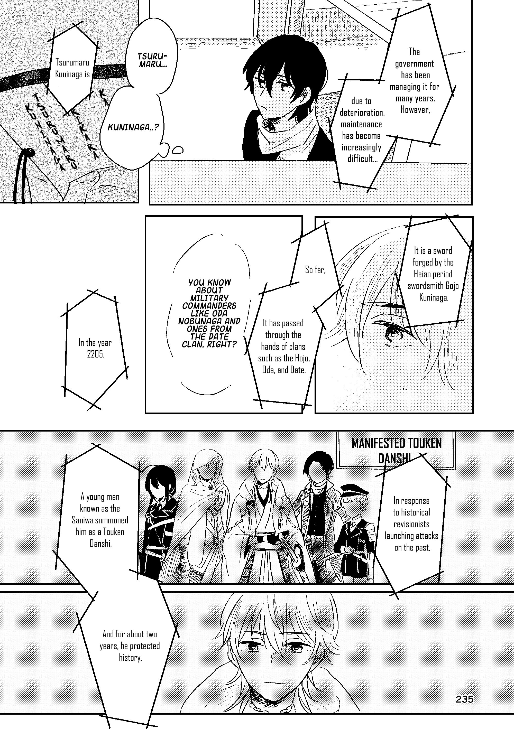Touken Ranbu - Hakou Chapter 3 page 39 - 