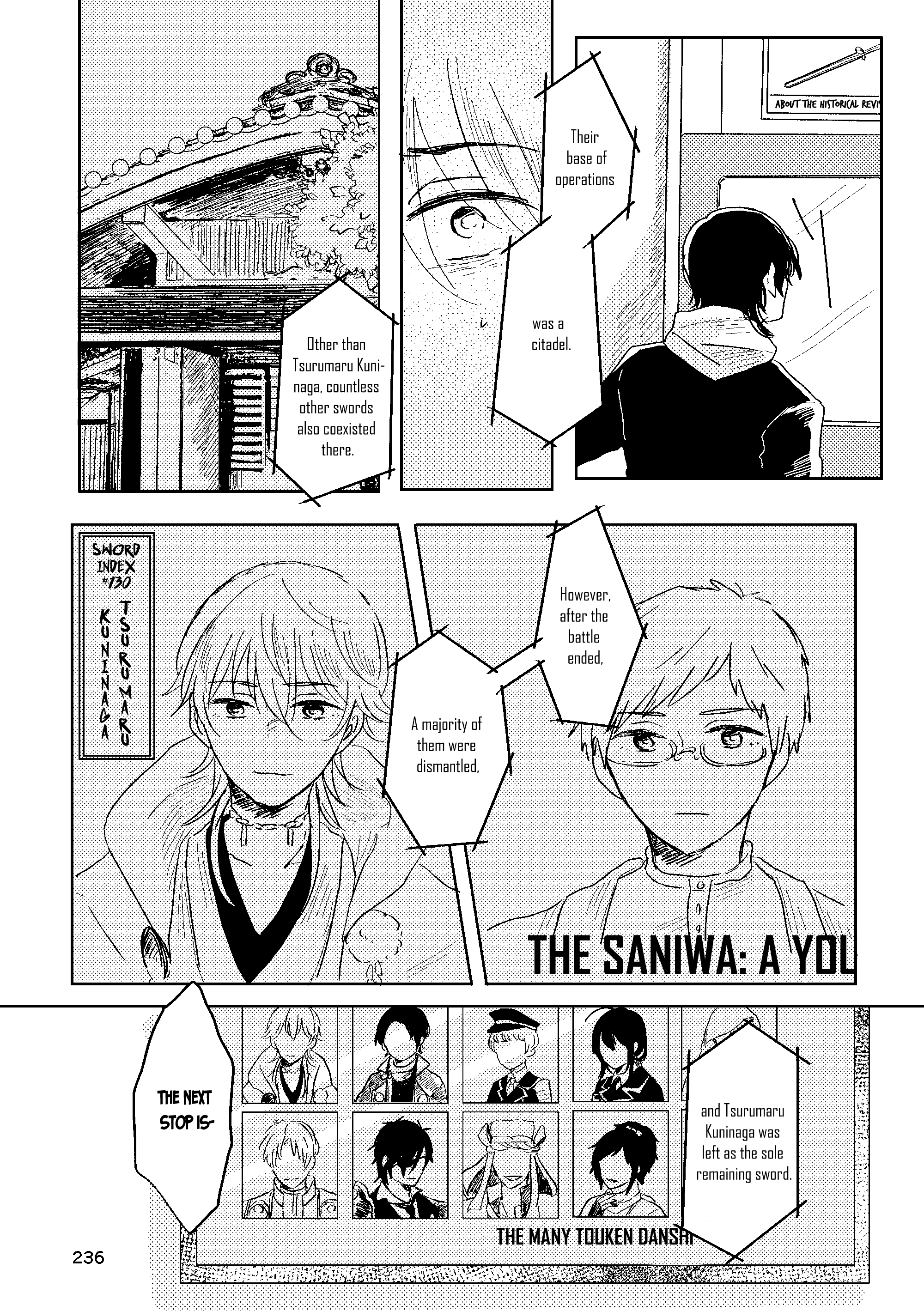 Touken Ranbu - Hakou Chapter 3 page 40 - 