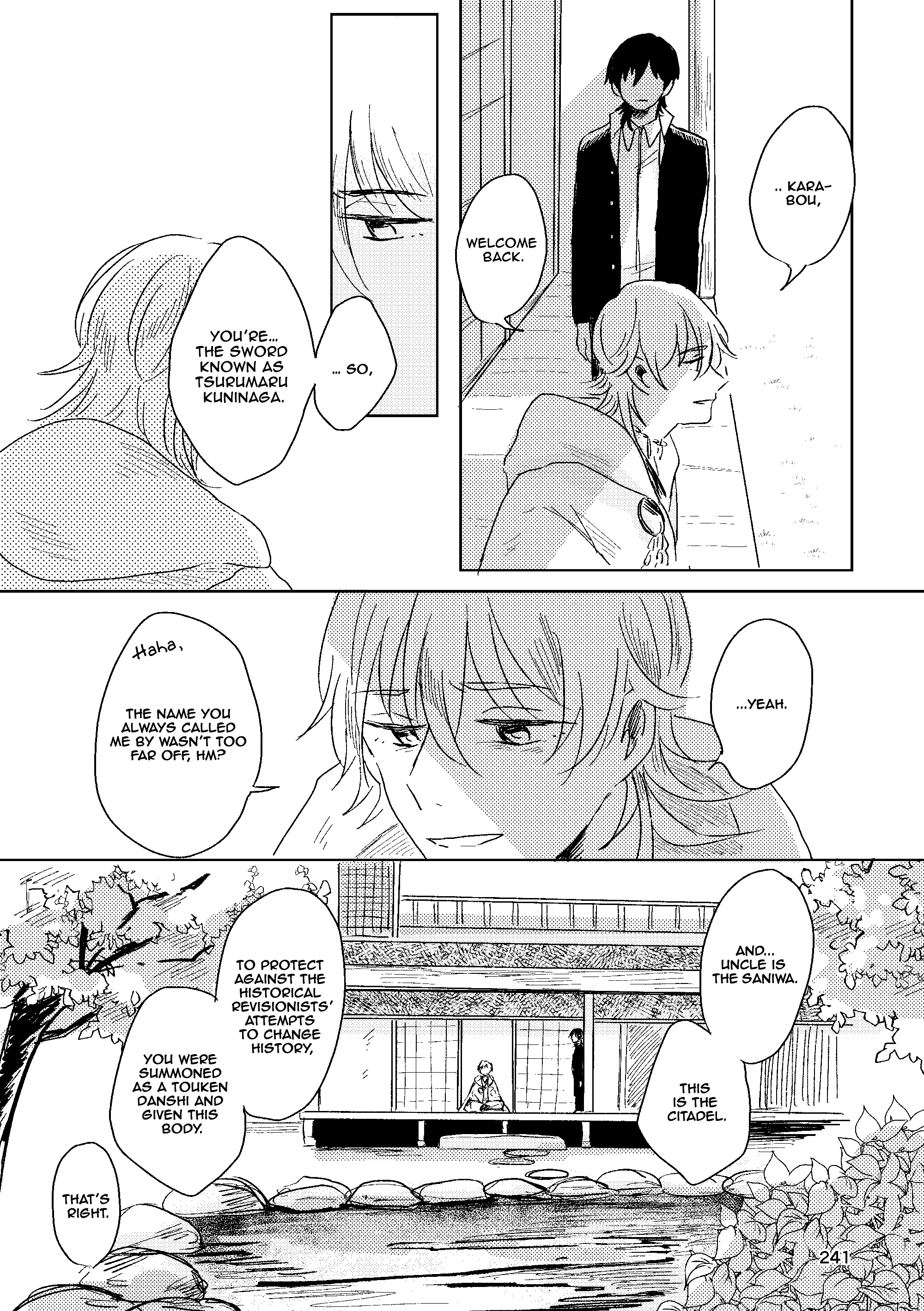 Touken Ranbu - Hakou Chapter 3 page 45 - 
