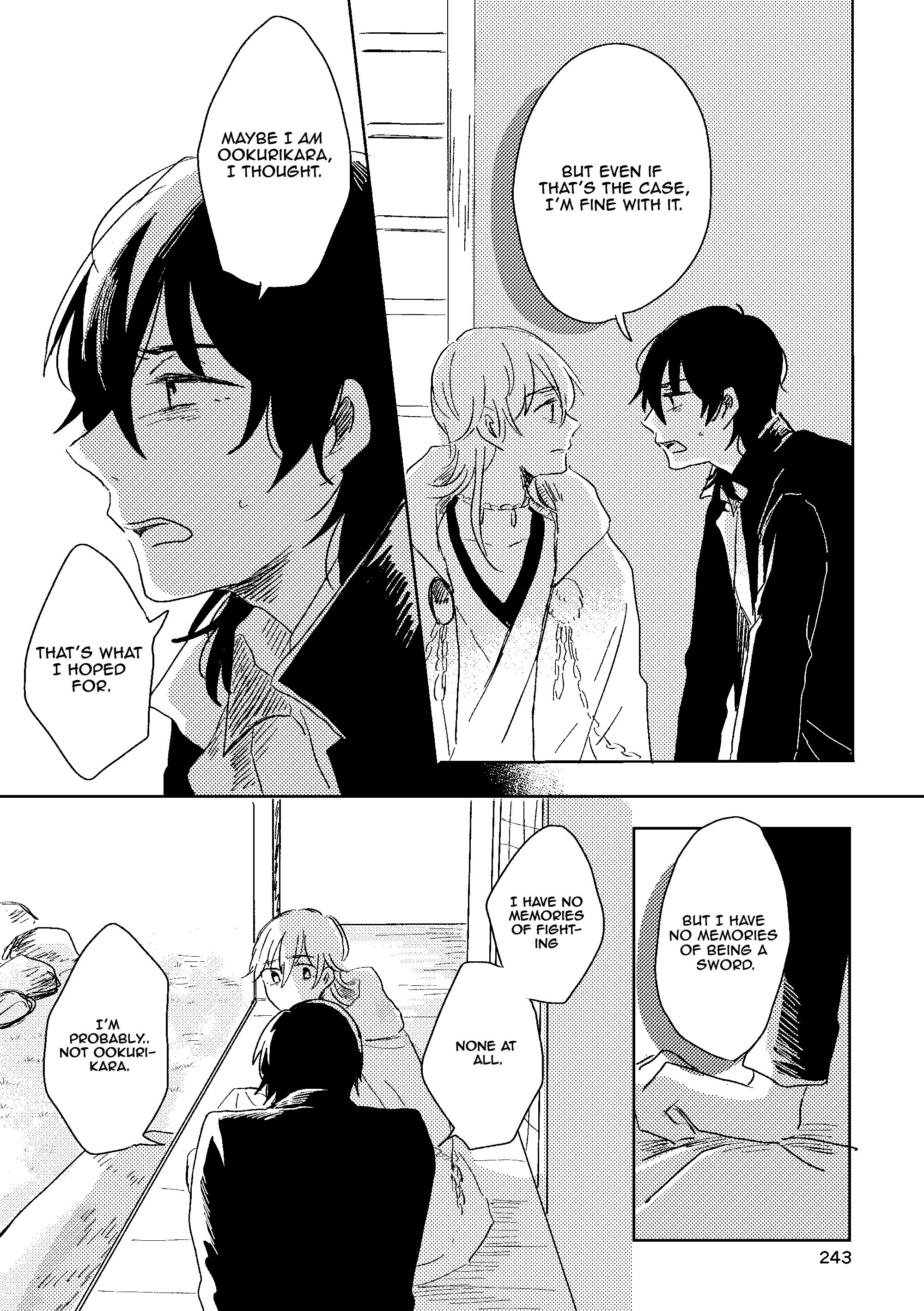 Touken Ranbu - Hakou Chapter 3 page 47 - 