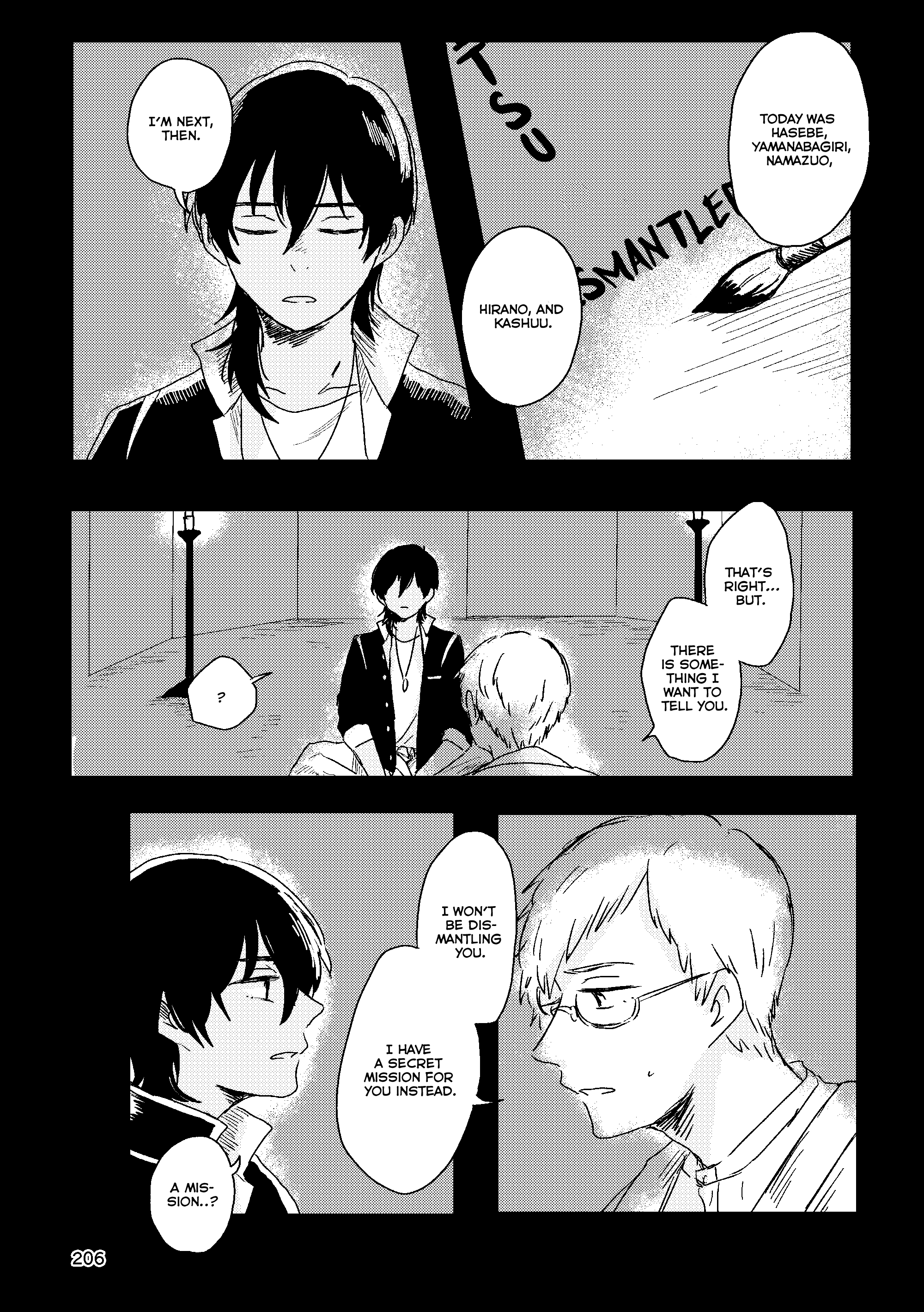 Touken Ranbu - Hakou Chapter 3 page 10 - 
