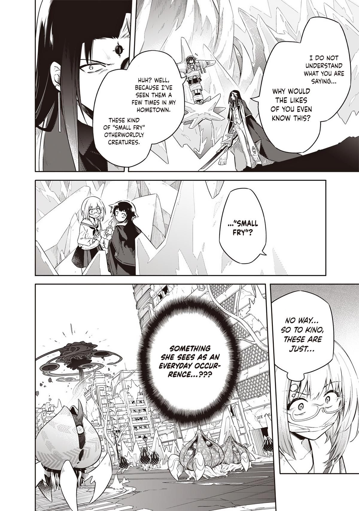 Toukyou KINOKO ~Sekai Ranking 1-i no Komyu-ryoku Saijaku JK~ Chapter 12 page 16 - 