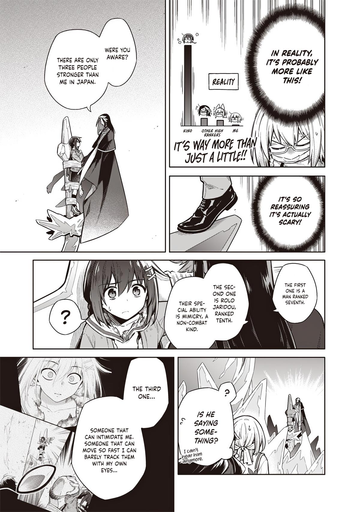 Toukyou KINOKO ~Sekai Ranking 1-i no Komyu-ryoku Saijaku JK~ Chapter 13 page 7 - 