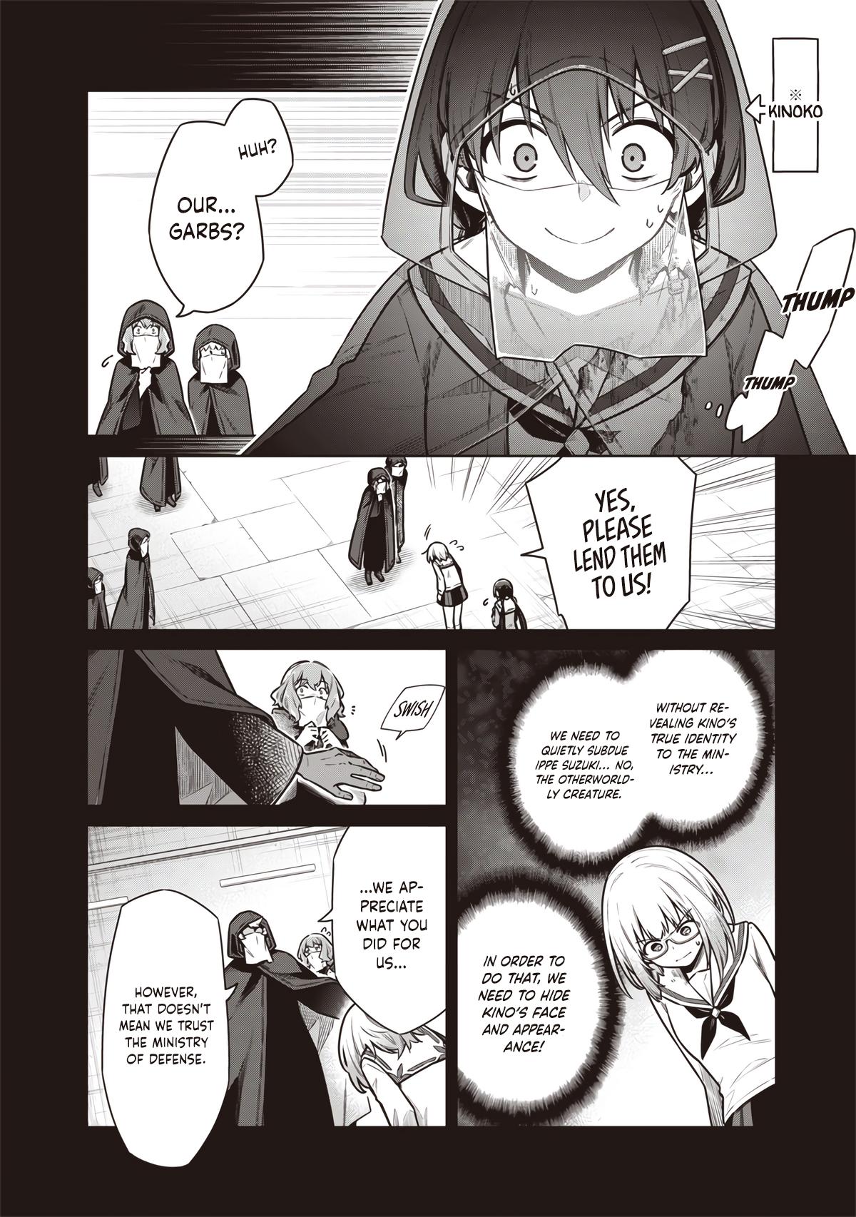 Toukyou KINOKO ~Sekai Ranking 1-i no Komyu-ryoku Saijaku JK~ Chapter 16 page 12 - 