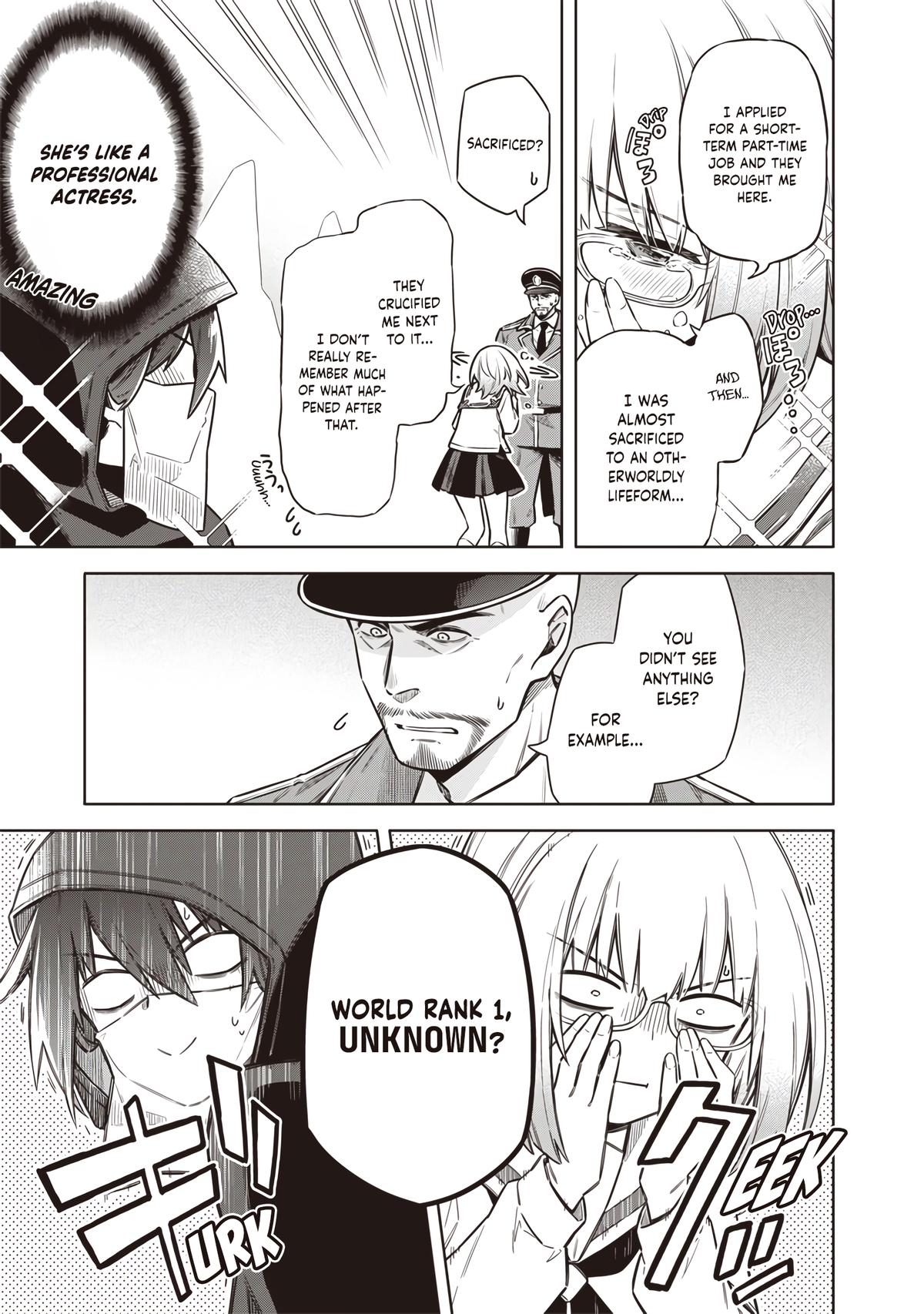 Toukyou KINOKO ~Sekai Ranking 1-i no Komyu-ryoku Saijaku JK~ Chapter 18 page 9 - 