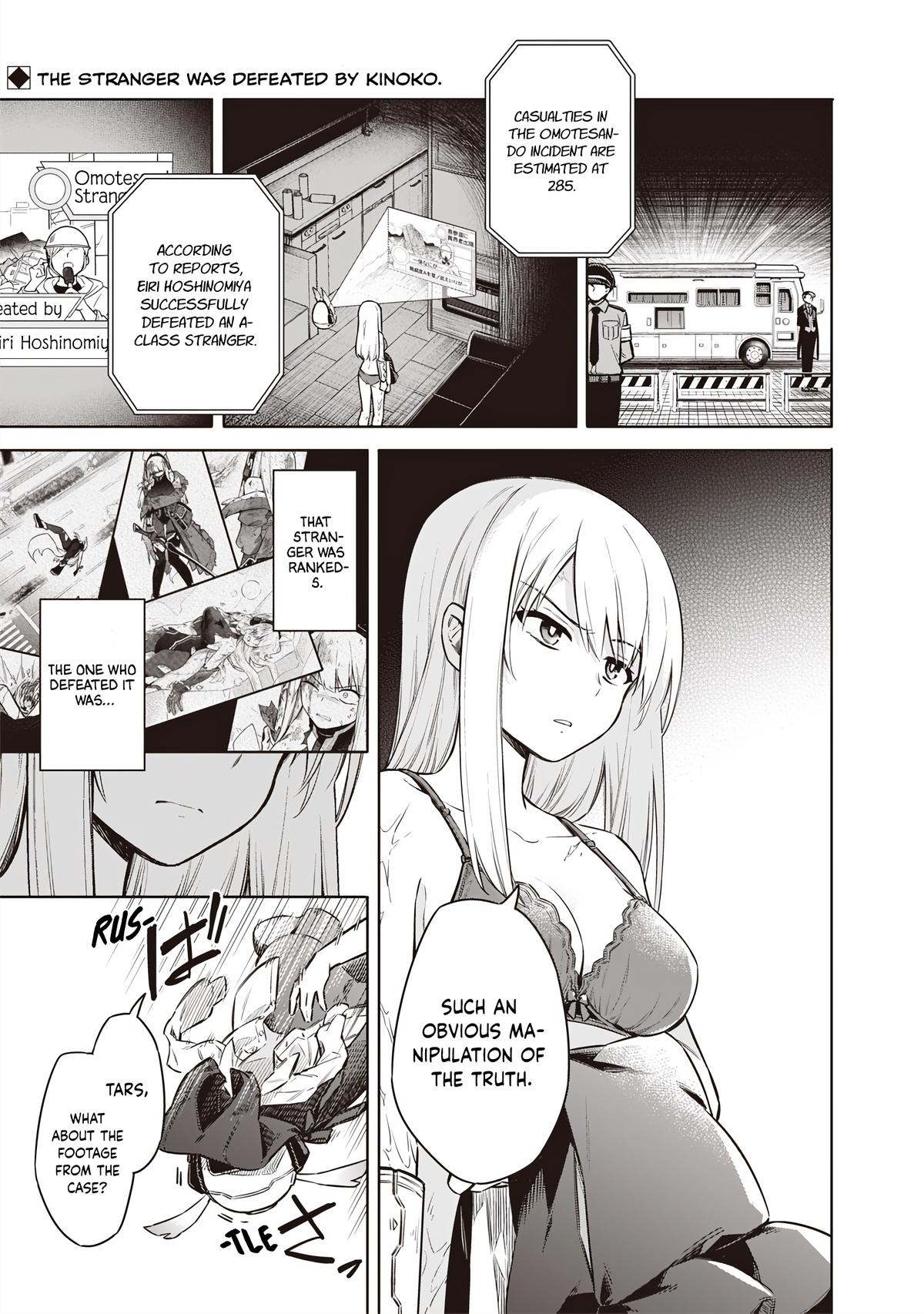 Toukyou KINOKO ~Sekai Ranking 1-i no Komyu-ryoku Saijaku JK~ Chapter 2 page 2 - 