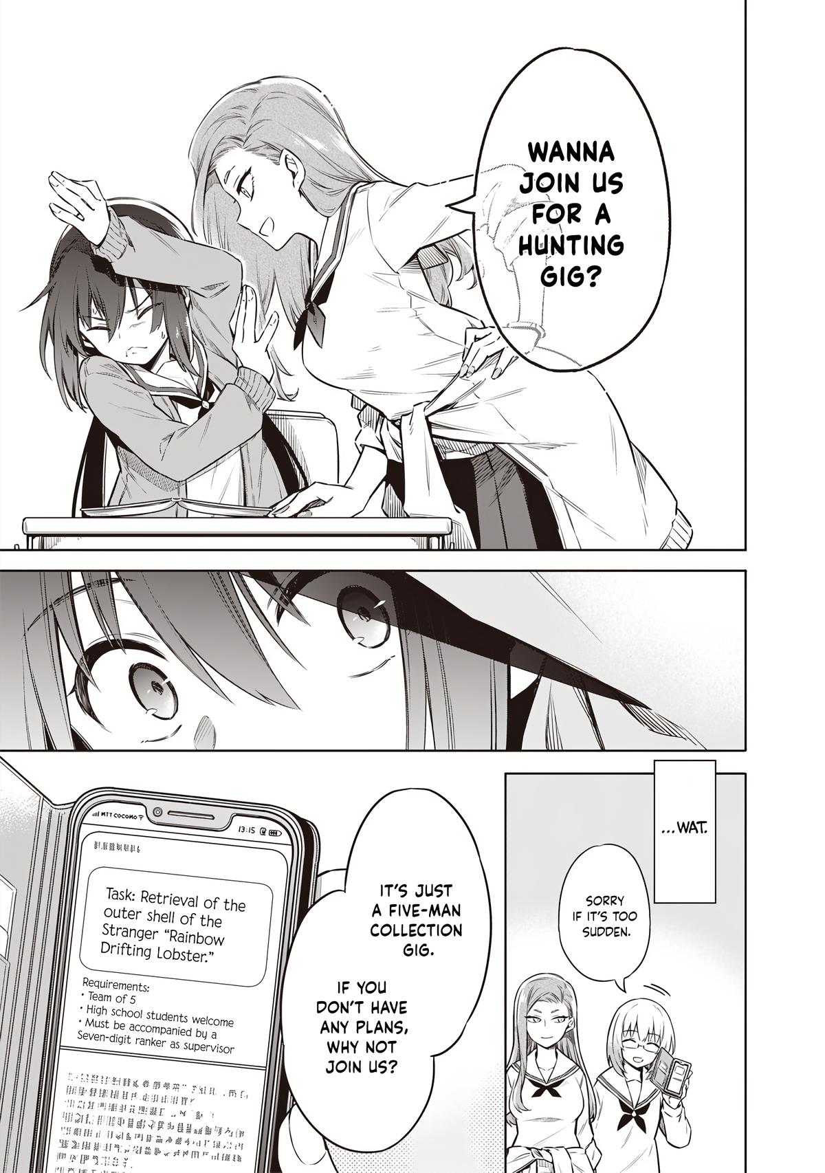 Toukyou KINOKO ~Sekai Ranking 1-i no Komyu-ryoku Saijaku JK~ Chapter 2 page 12 - 