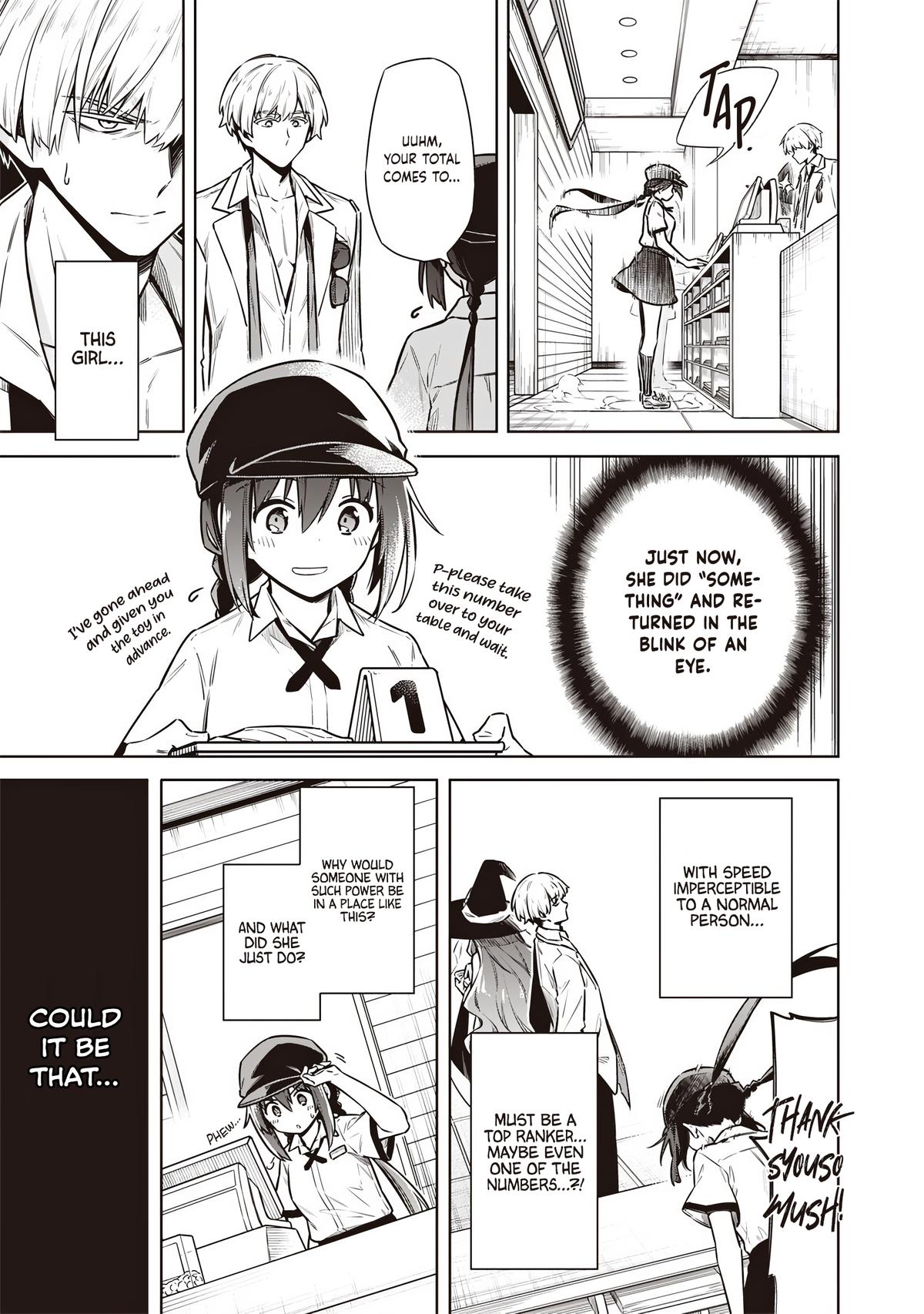 Toukyou KINOKO ~Sekai Ranking 1-i no Komyu-ryoku Saijaku JK~ Chapter 20 page 13 - 
