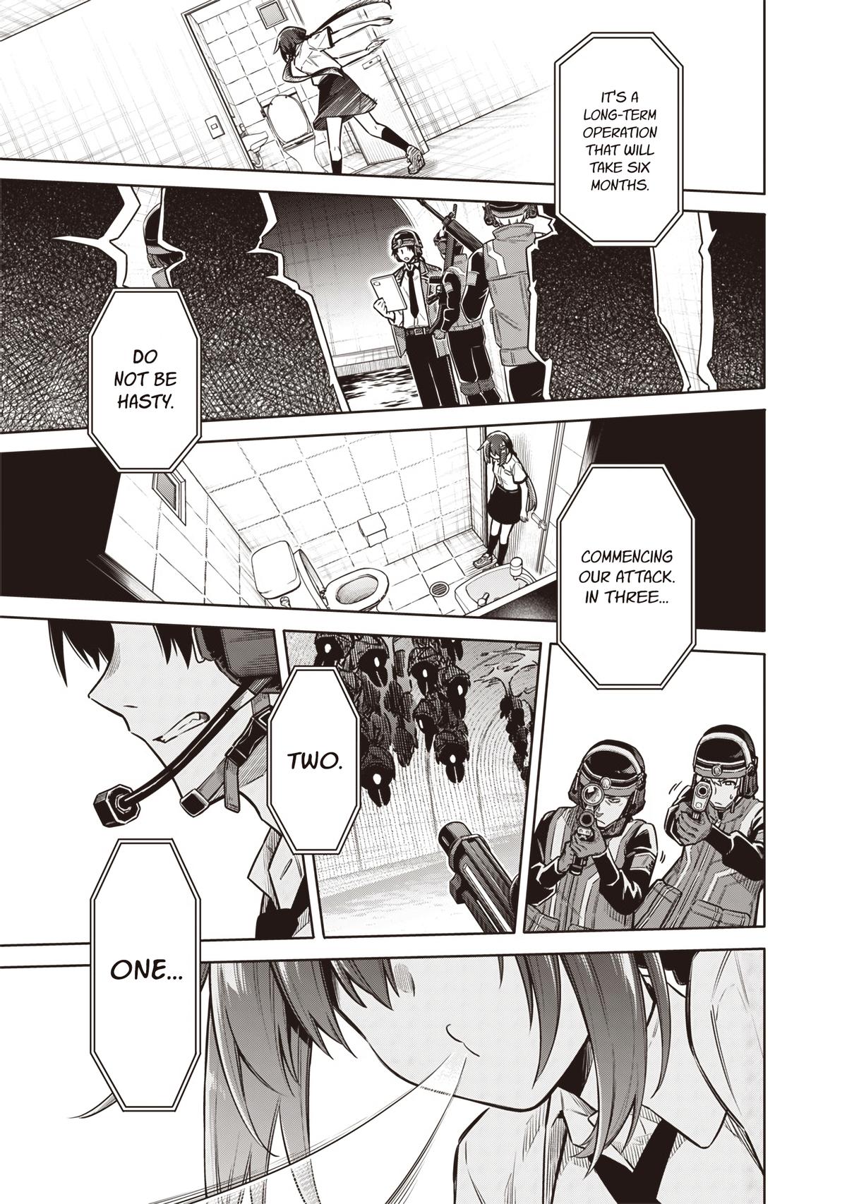 Toukyou KINOKO ~Sekai Ranking 1-i no Komyu-ryoku Saijaku JK~ Chapter 21 page 13 - 