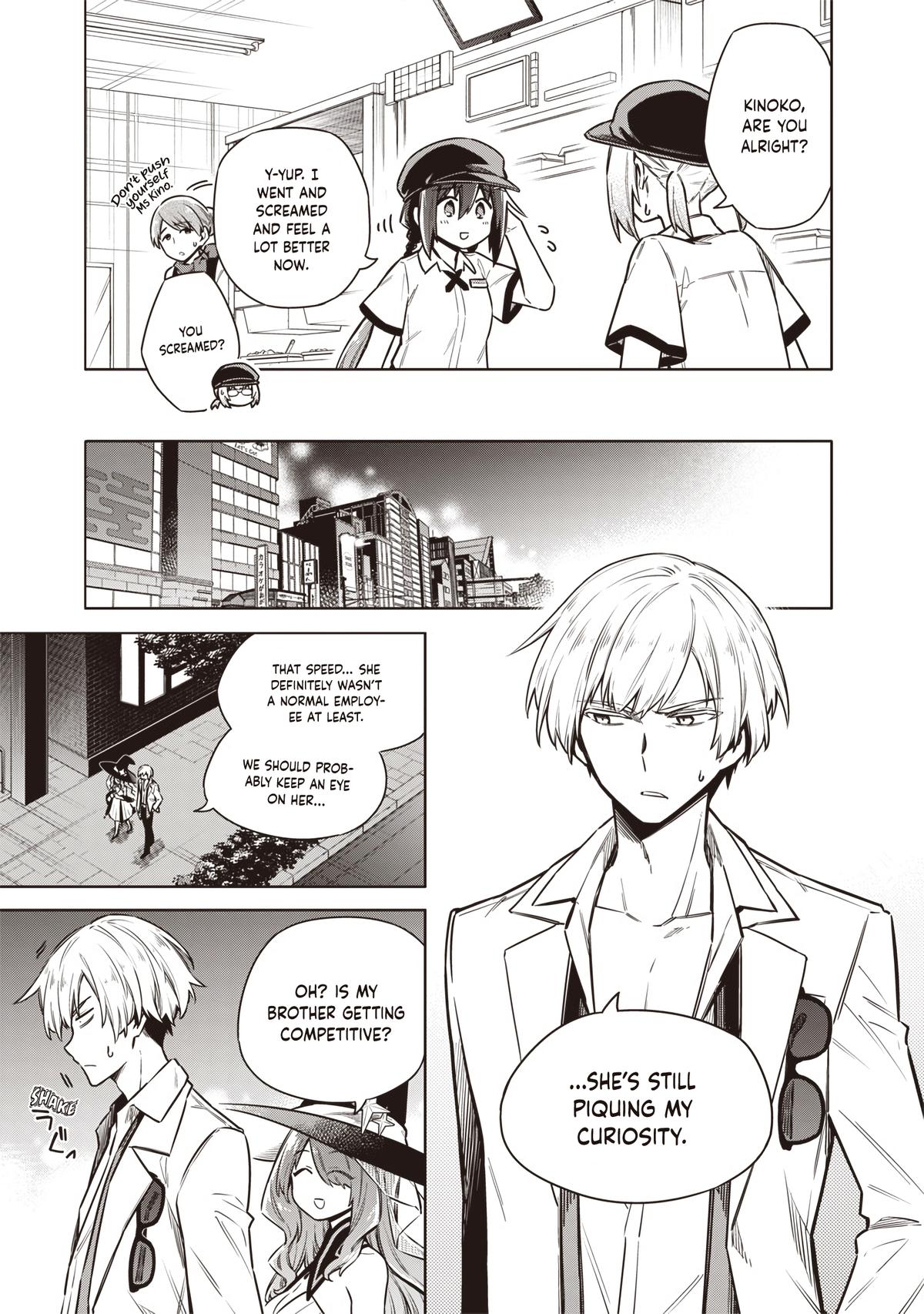 Toukyou KINOKO ~Sekai Ranking 1-i no Komyu-ryoku Saijaku JK~ Chapter 21 page 17 - 