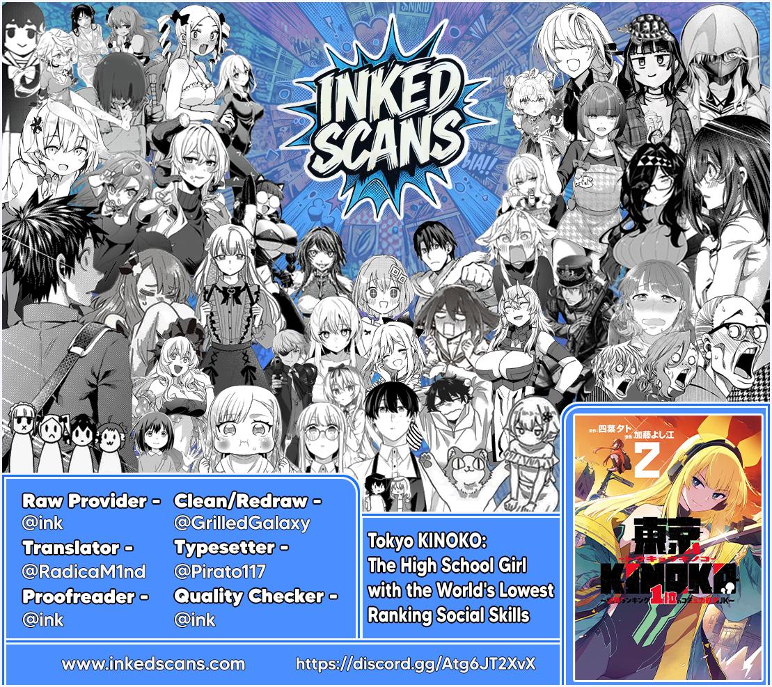 Toukyou KINOKO ~Sekai Ranking 1-i no Komyu-ryoku Saijaku JK~ Chapter 21 page 24 - 
