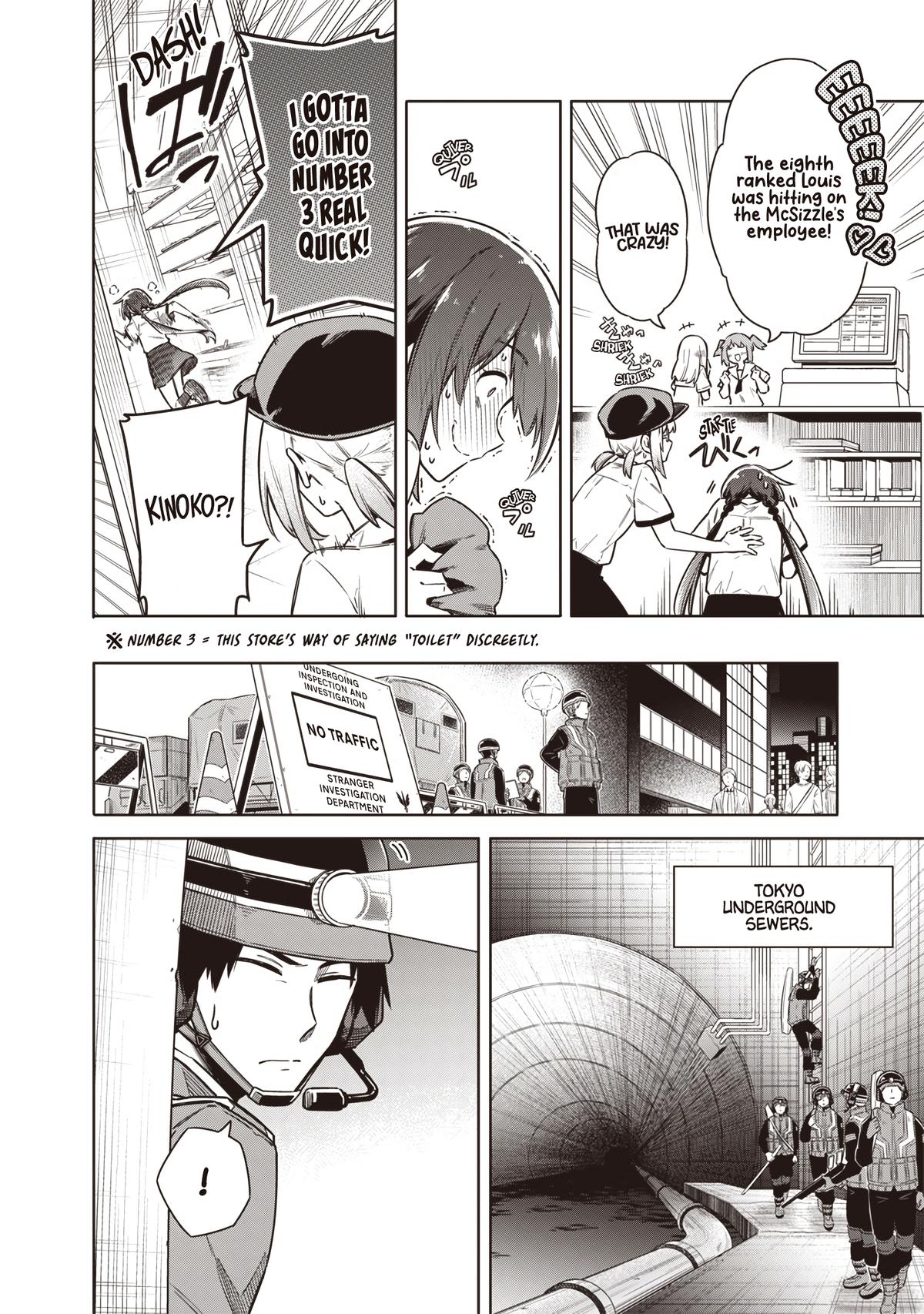 Toukyou KINOKO ~Sekai Ranking 1-i no Komyu-ryoku Saijaku JK~ Chapter 21 page 10 - 
