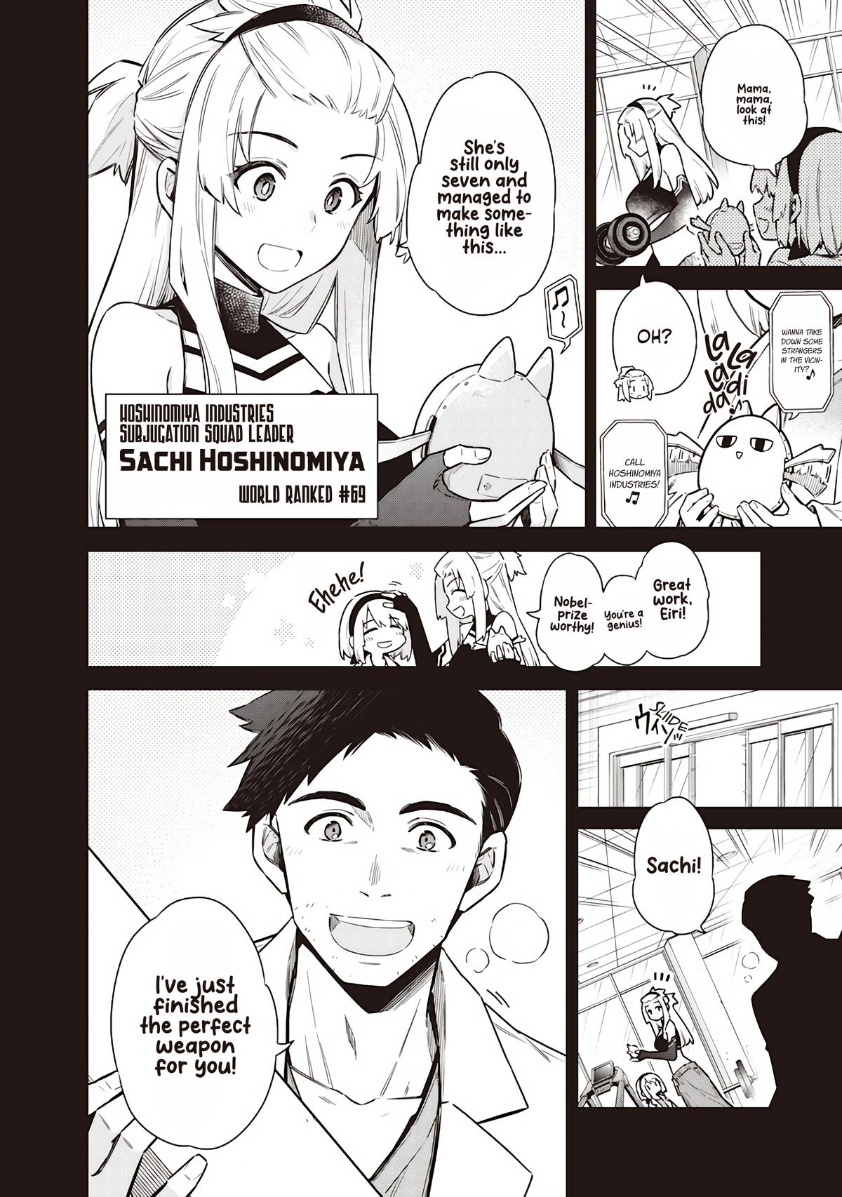 Toukyou KINOKO ~Sekai Ranking 1-i no Komyu-ryoku Saijaku JK~ Chapter 22 page 4 - 