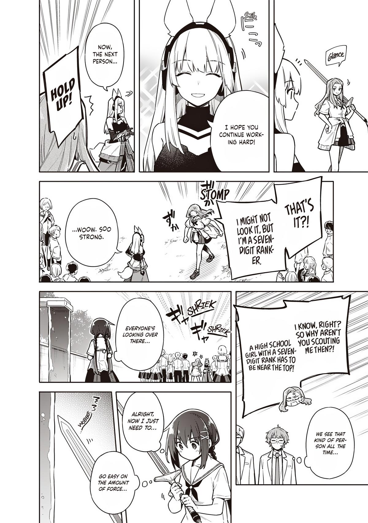 Toukyou KINOKO ~Sekai Ranking 1-i no Komyu-ryoku Saijaku JK~ Chapter 23 page 12 - 