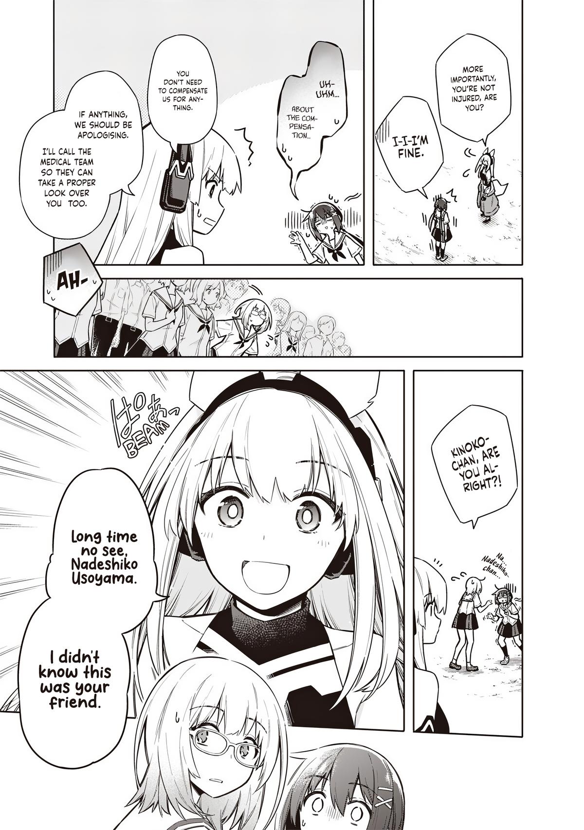 Toukyou KINOKO ~Sekai Ranking 1-i no Komyu-ryoku Saijaku JK~ Chapter 23 page 15 - 