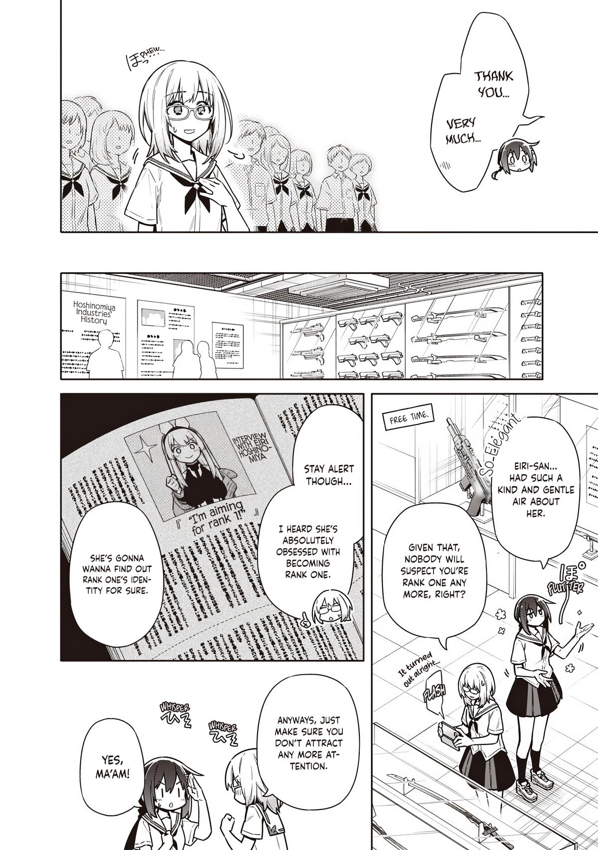 Toukyou KINOKO ~Sekai Ranking 1-i no Komyu-ryoku Saijaku JK~ Chapter 23 page 6 - 