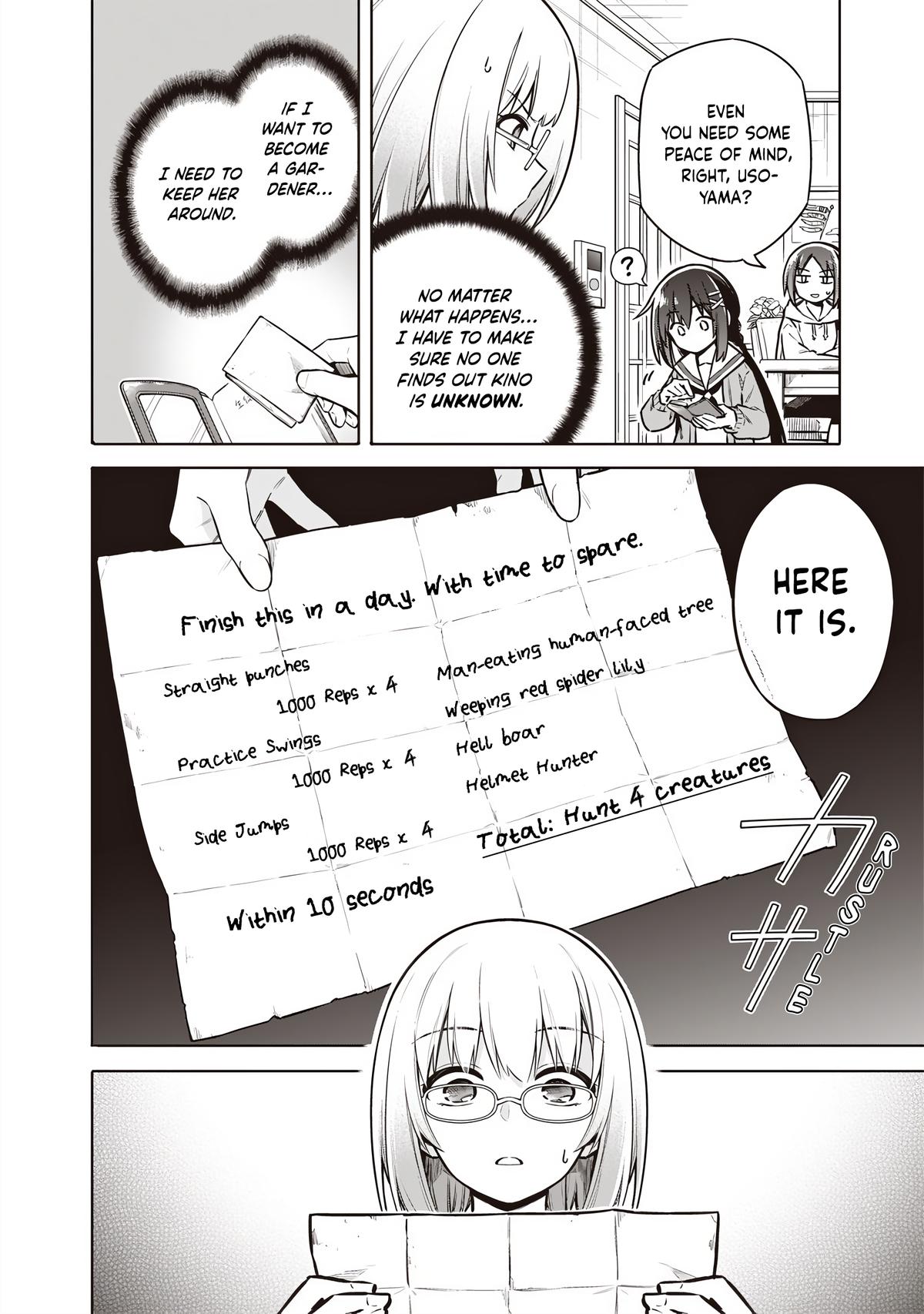 Toukyou KINOKO ~Sekai Ranking 1-i no Komyu-ryoku Saijaku JK~ Chapter 3 page 13 - 