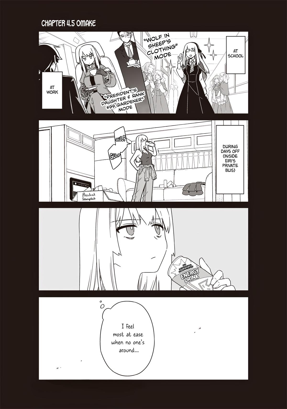 Toukyou KINOKO ~Sekai Ranking 1-i no Komyu-ryoku Saijaku JK~ Chapter 4.5 page 1 - 