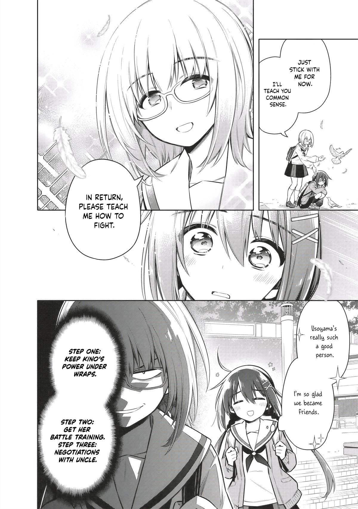 Toukyou KINOKO ~Sekai Ranking 1-i no Komyu-ryoku Saijaku JK~ Chapter 4 page 4 - 