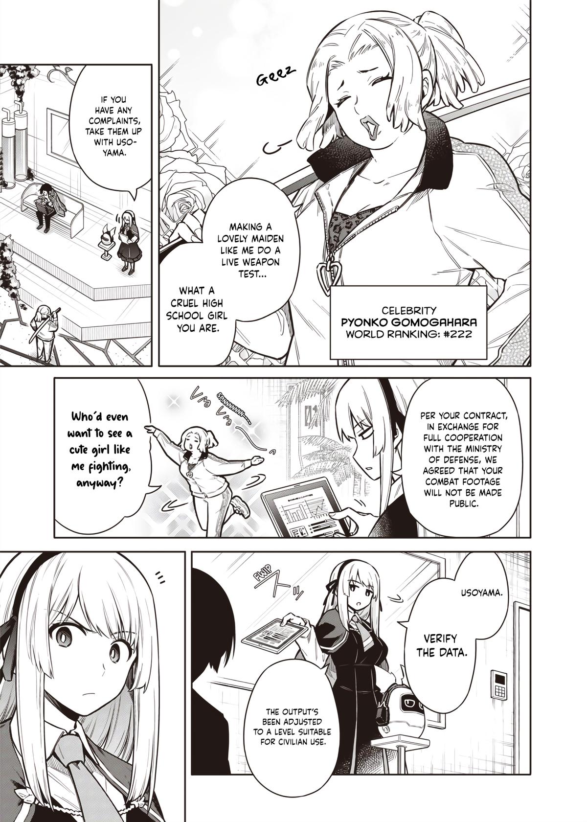 Toukyou KINOKO ~Sekai Ranking 1-i no Komyu-ryoku Saijaku JK~ Chapter 9 page 17 - 