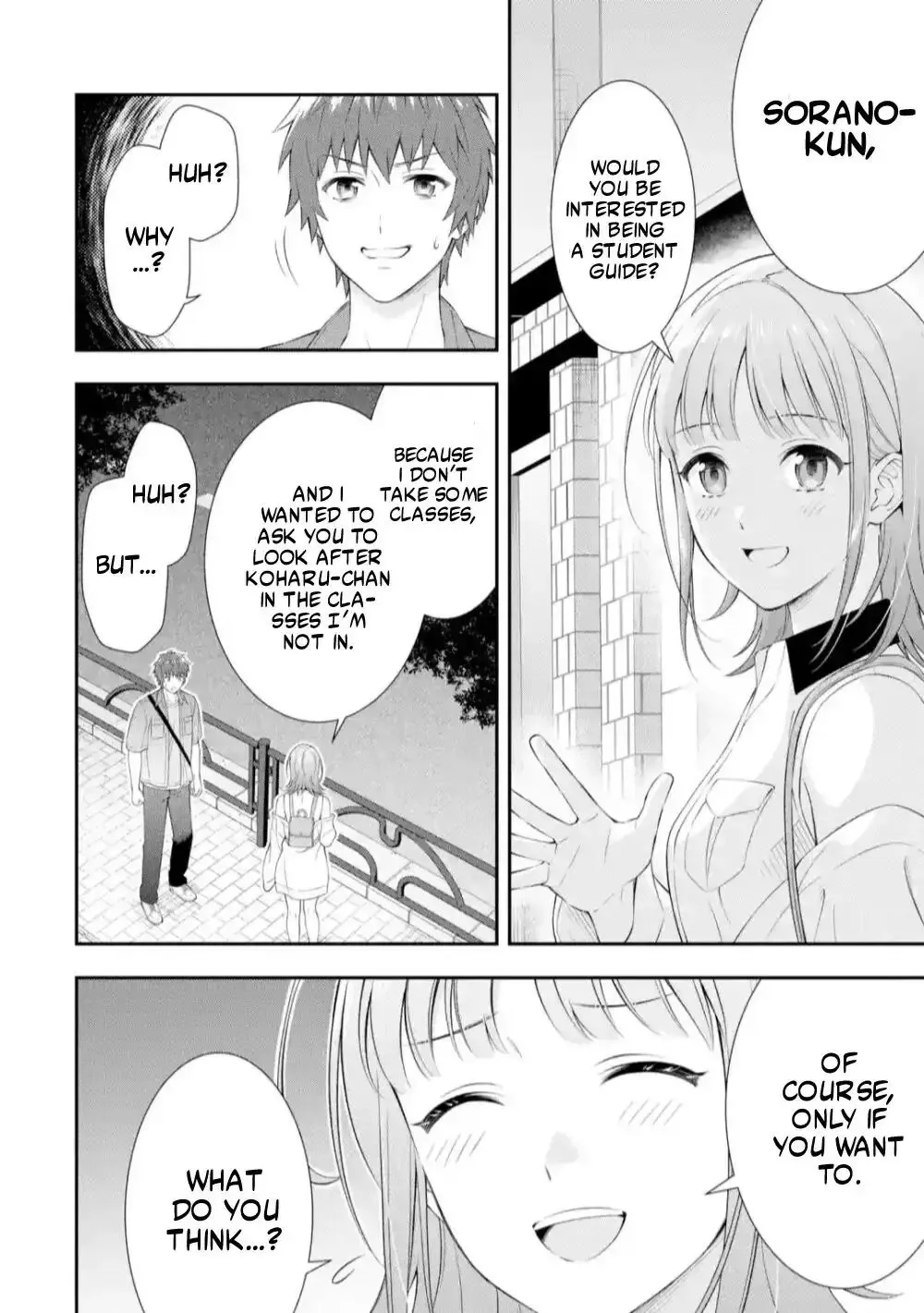Toumei na Yoru ni Kakeru-kun to, Me ni Mienai Koi wo Shita. Chapter 1.1 page 18 - 