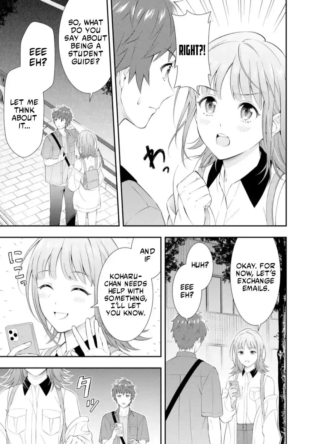 Toumei na Yoru ni Kakeru-kun to, Me ni Mienai Koi wo Shita. Chapter 1.1 page 21 - 