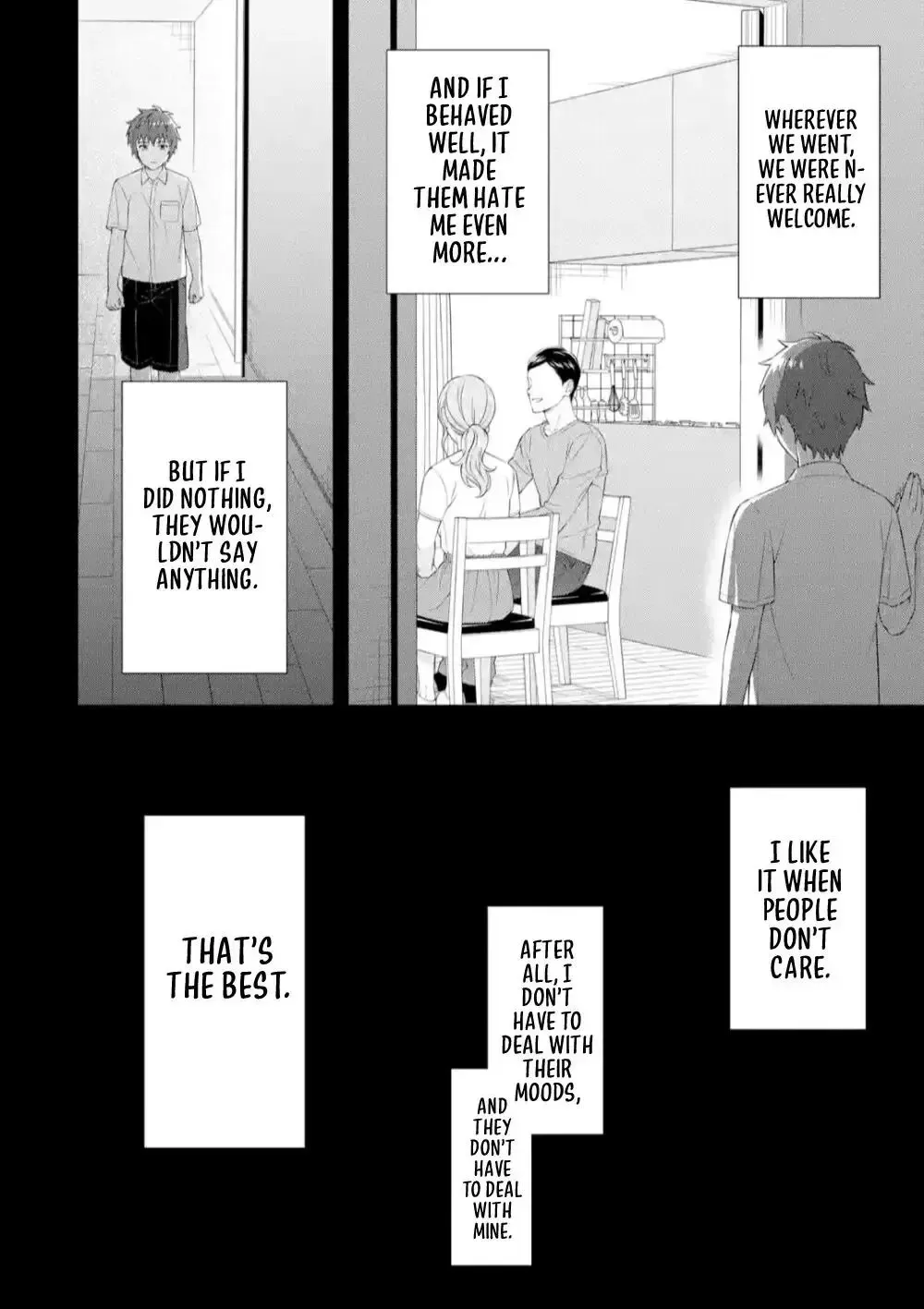 Toumei na Yoru ni Kakeru-kun to, Me ni Mienai Koi wo Shita. Chapter 1.1 page 24 - 