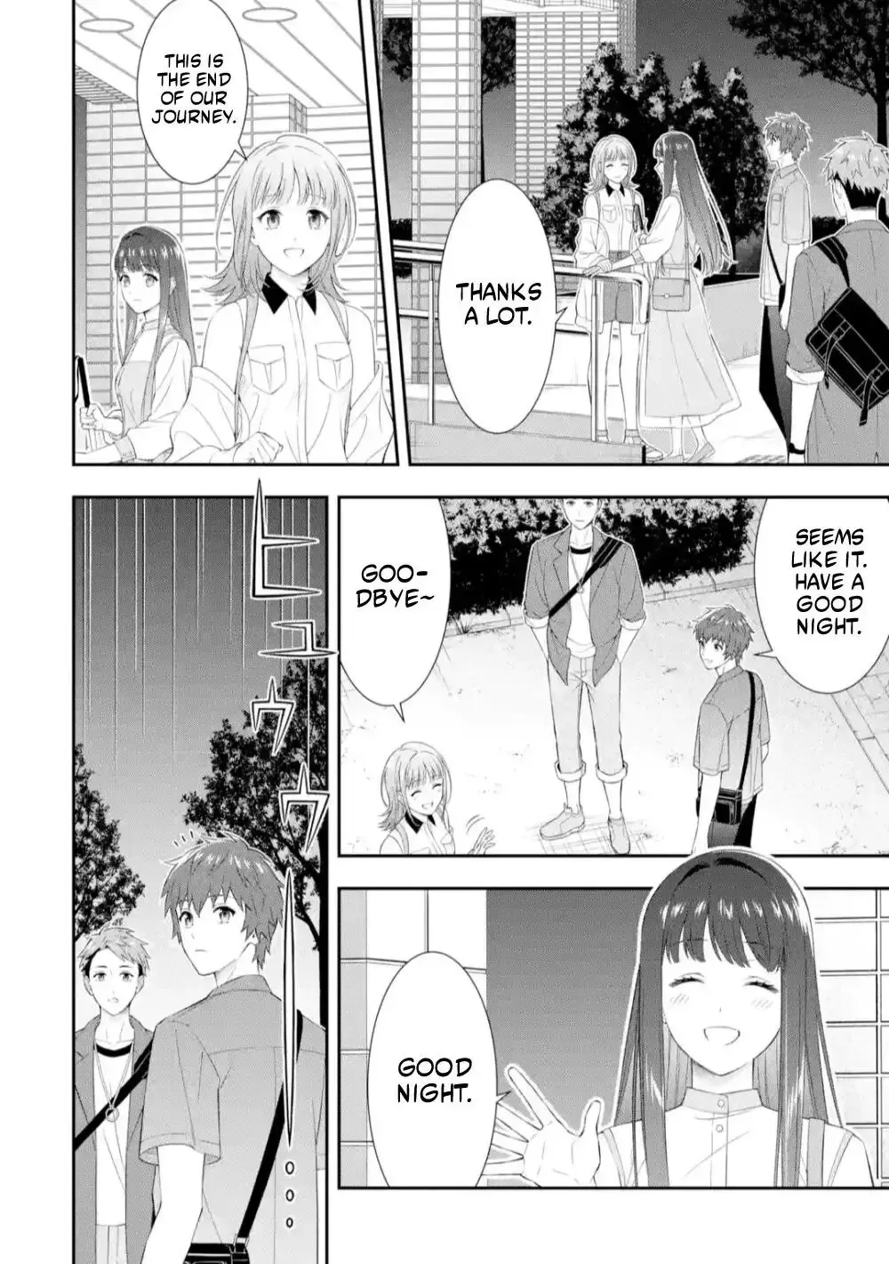 Toumei na Yoru ni Kakeru-kun to, Me ni Mienai Koi wo Shita. Chapter 1.1 page 26 - 