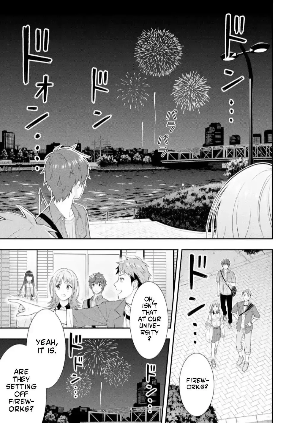 Toumei na Yoru ni Kakeru-kun to, Me ni Mienai Koi wo Shita. Chapter 1.1 page 27 - 