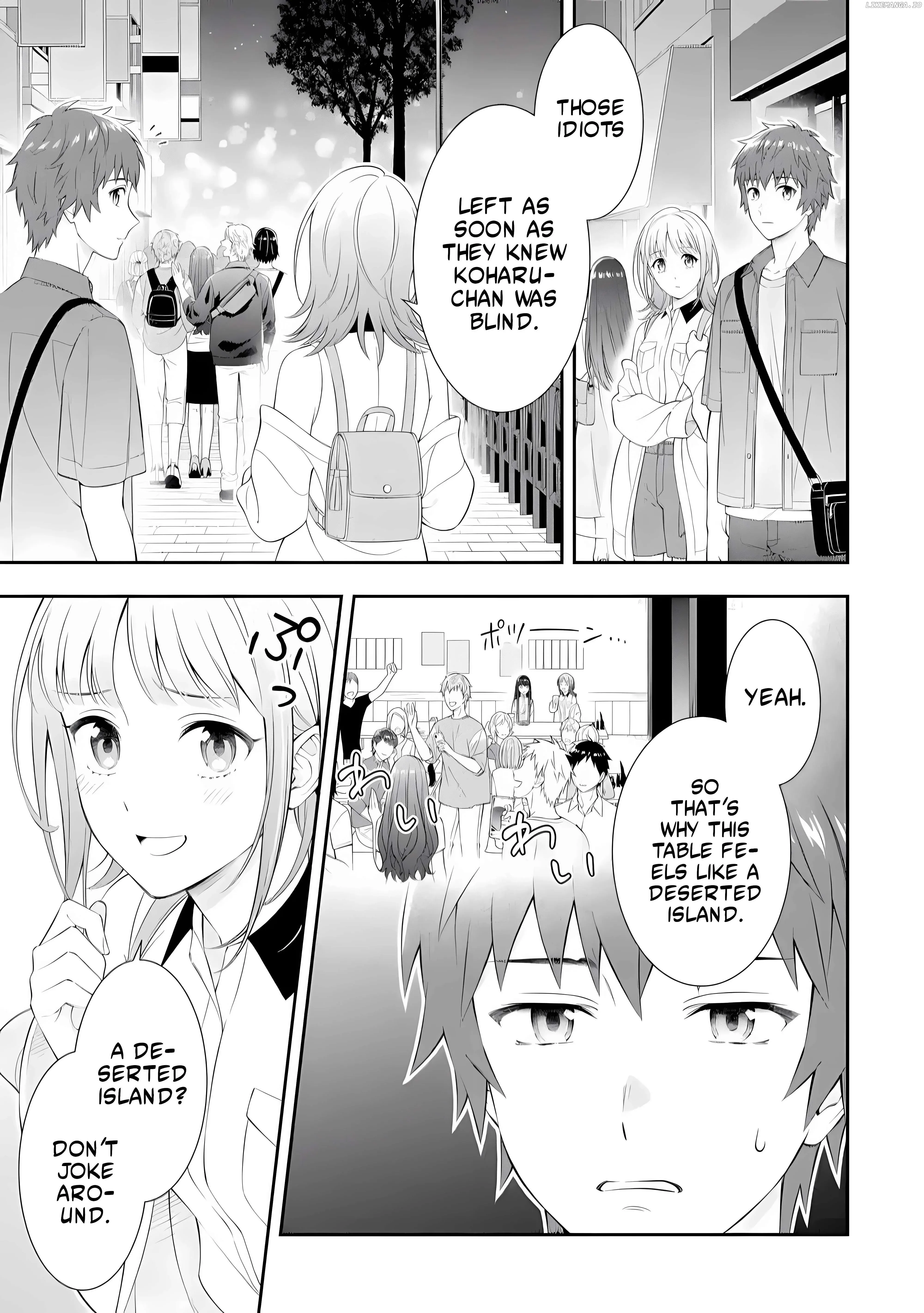 Toumei na Yoru ni Kakeru-kun to, Me ni Mienai Koi wo Shita. Chapter 1 page 13 - 