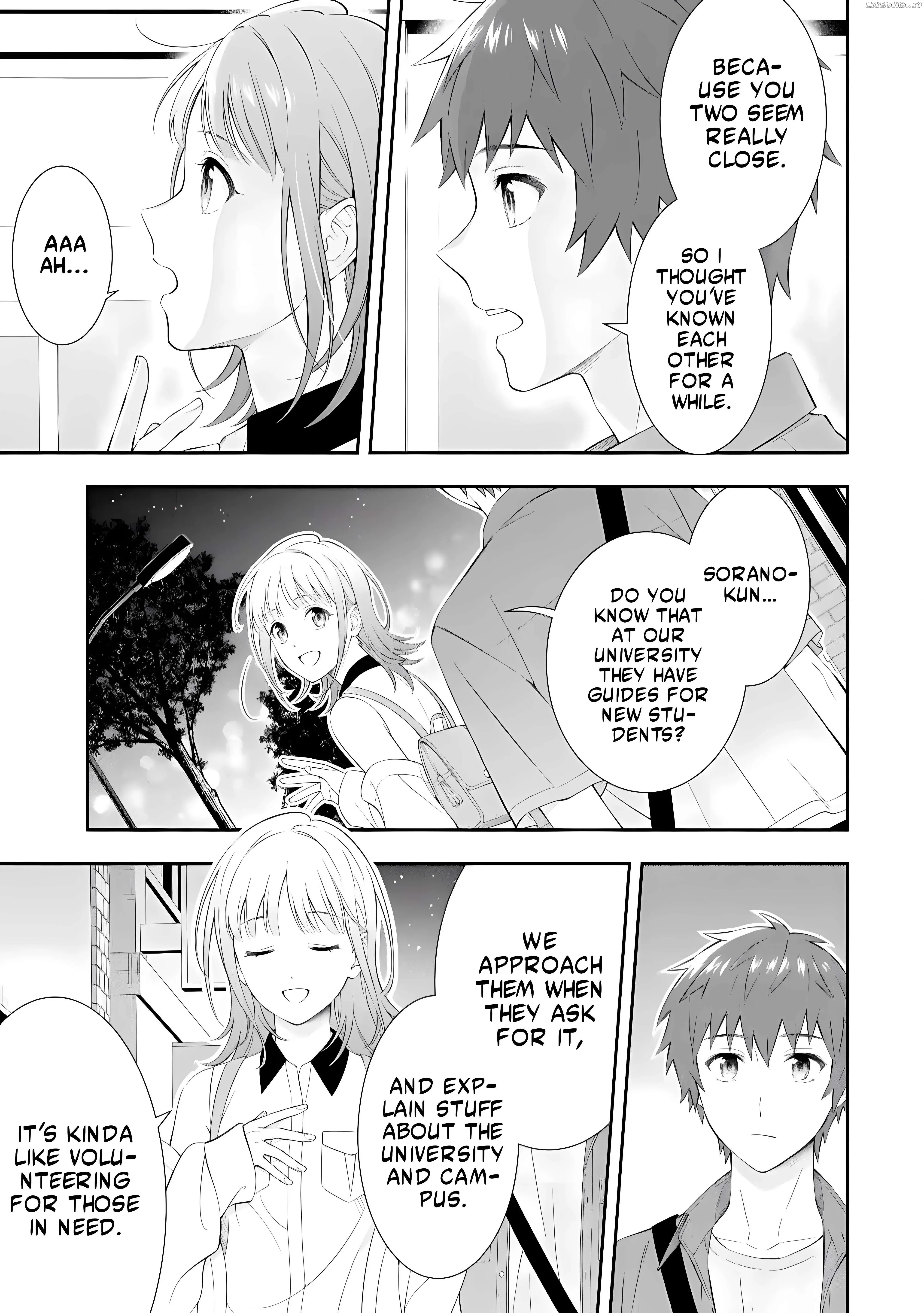 Toumei na Yoru ni Kakeru-kun to, Me ni Mienai Koi wo Shita. Chapter 1 page 15 - 