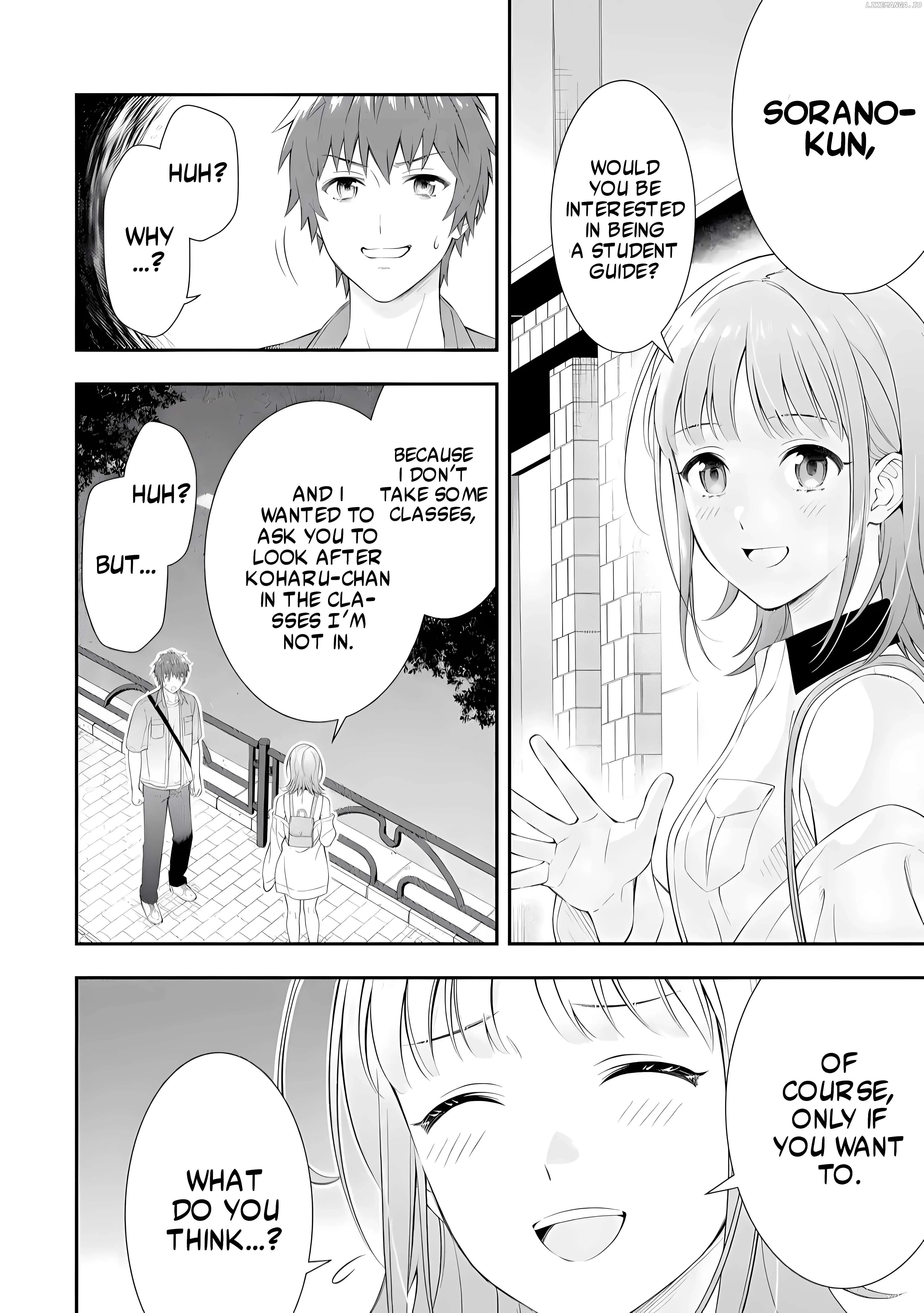 Toumei na Yoru ni Kakeru-kun to, Me ni Mienai Koi wo Shita. Chapter 1 page 18 - 