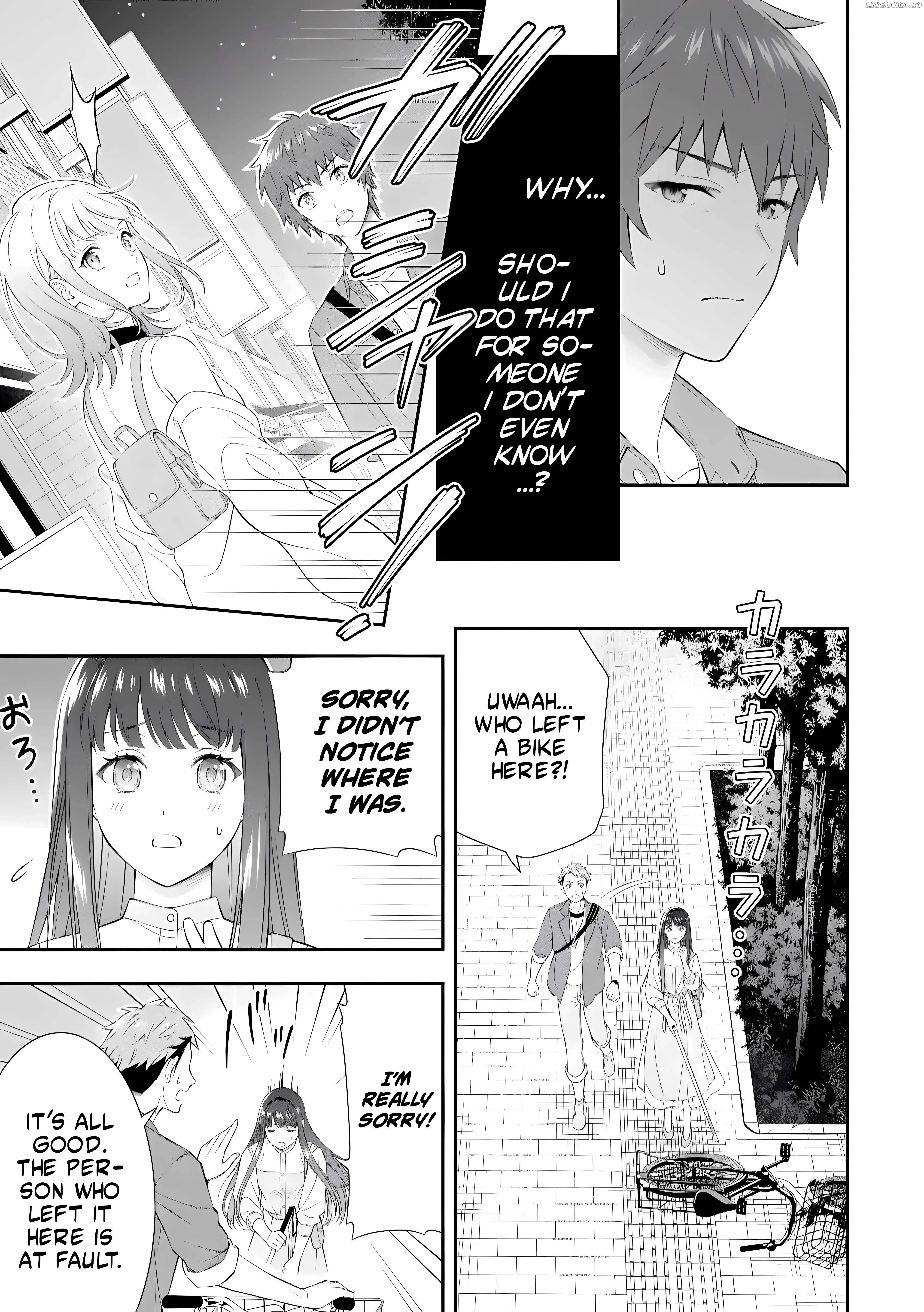 Toumei na Yoru ni Kakeru-kun to, Me ni Mienai Koi wo Shita. Chapter 1 page 19 - 