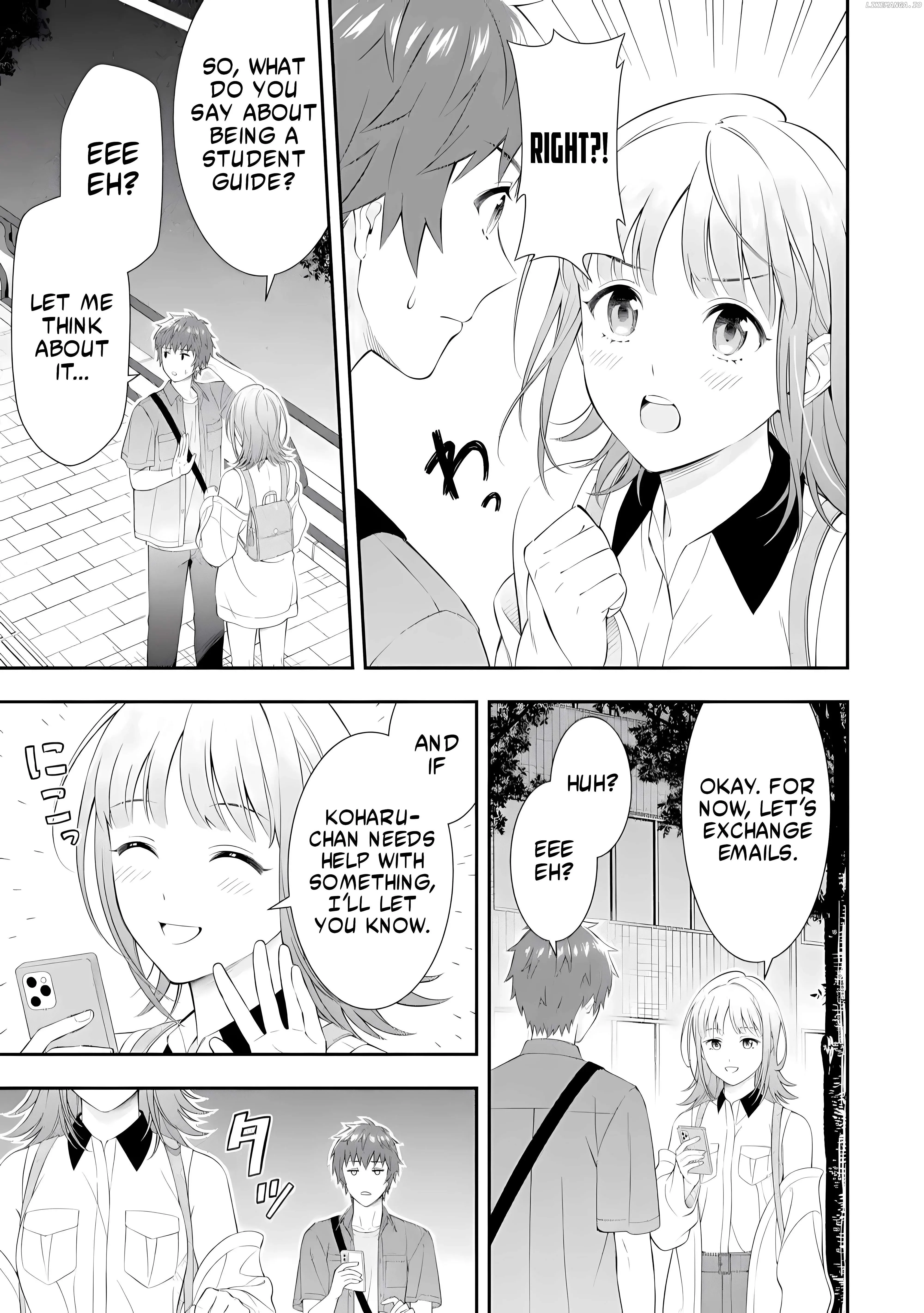 Toumei na Yoru ni Kakeru-kun to, Me ni Mienai Koi wo Shita. Chapter 1 page 21 - 