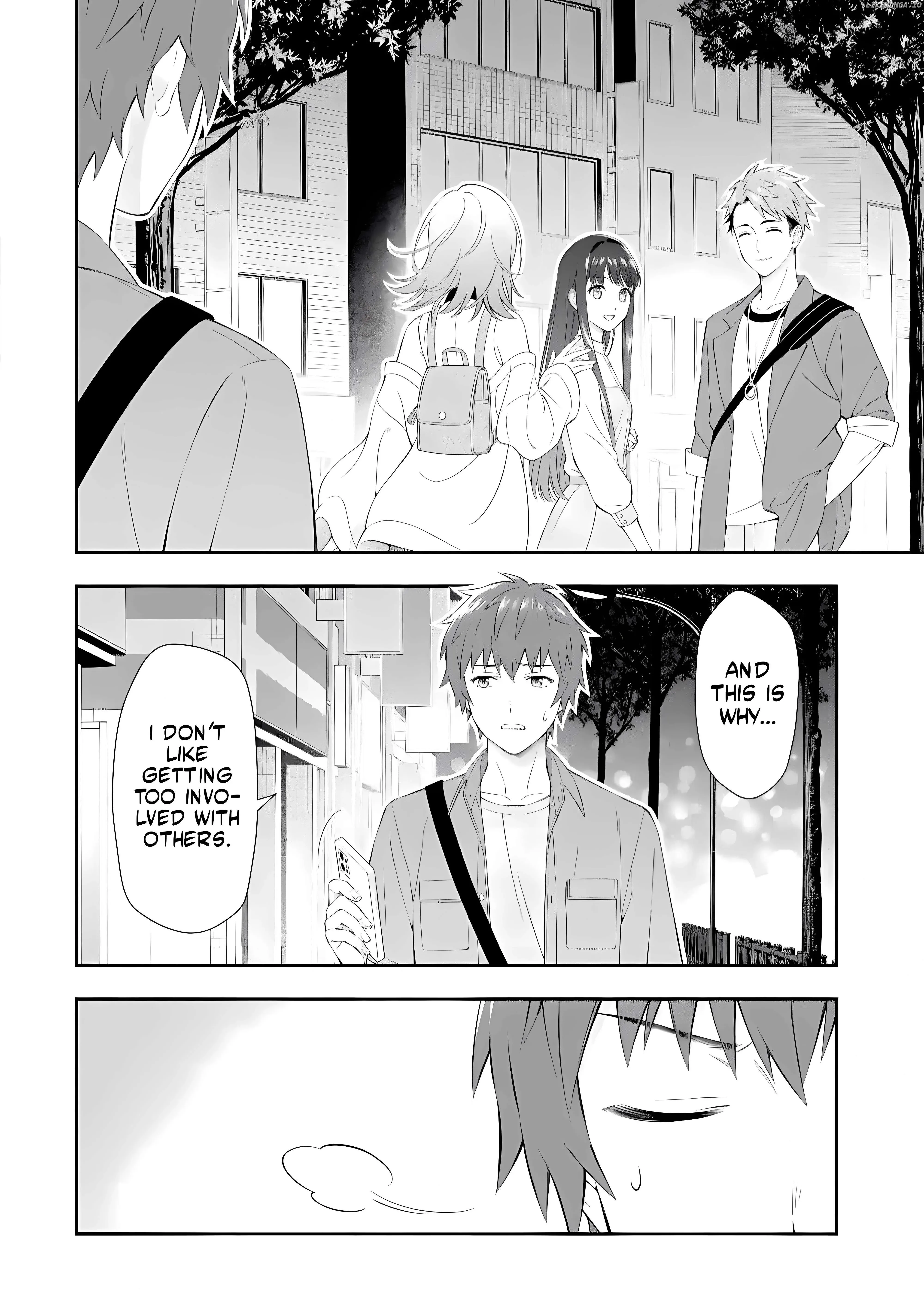 Toumei na Yoru ni Kakeru-kun to, Me ni Mienai Koi wo Shita. Chapter 1 page 22 - 