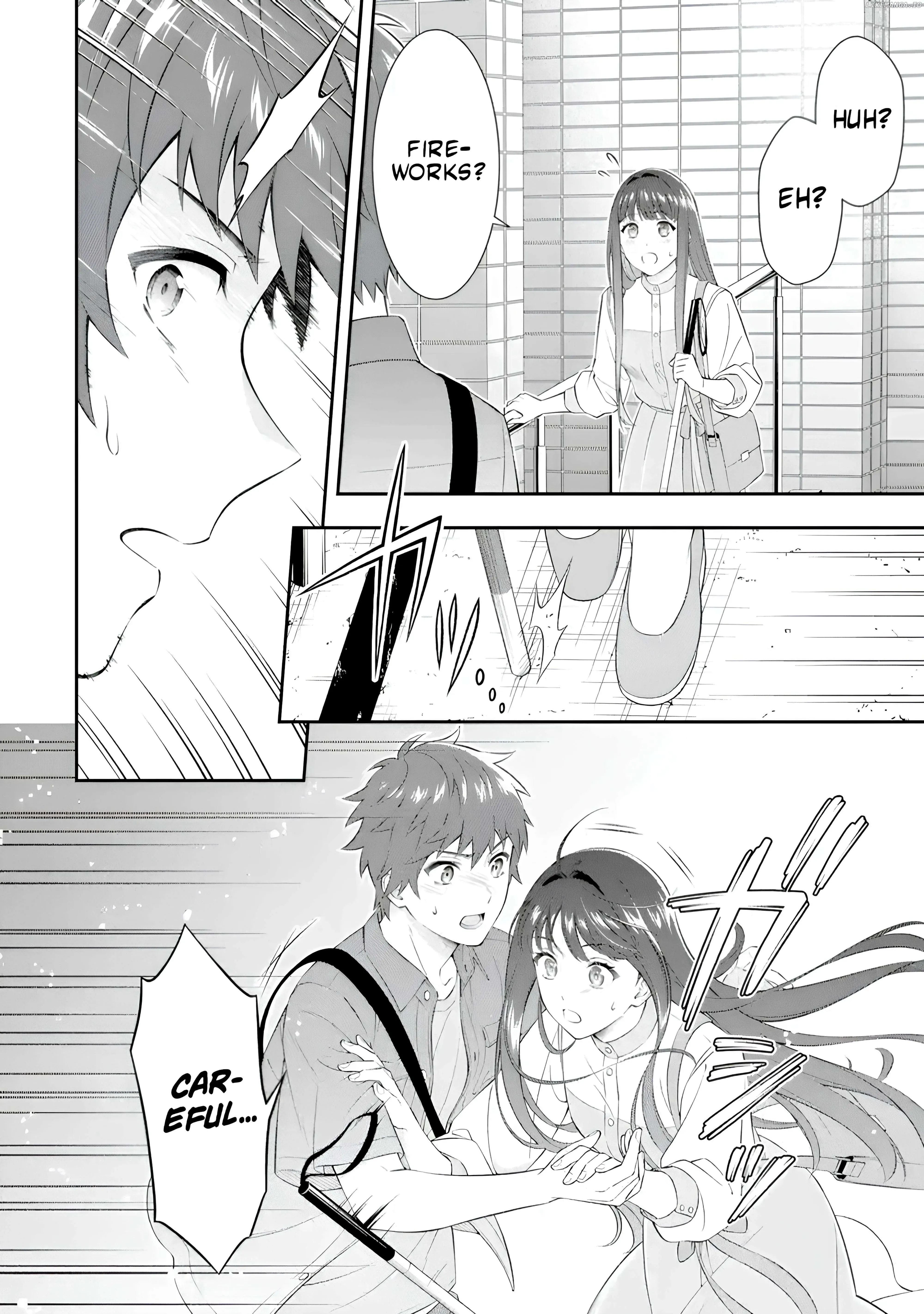 Toumei na Yoru ni Kakeru-kun to, Me ni Mienai Koi wo Shita. Chapter 1 page 28 - 