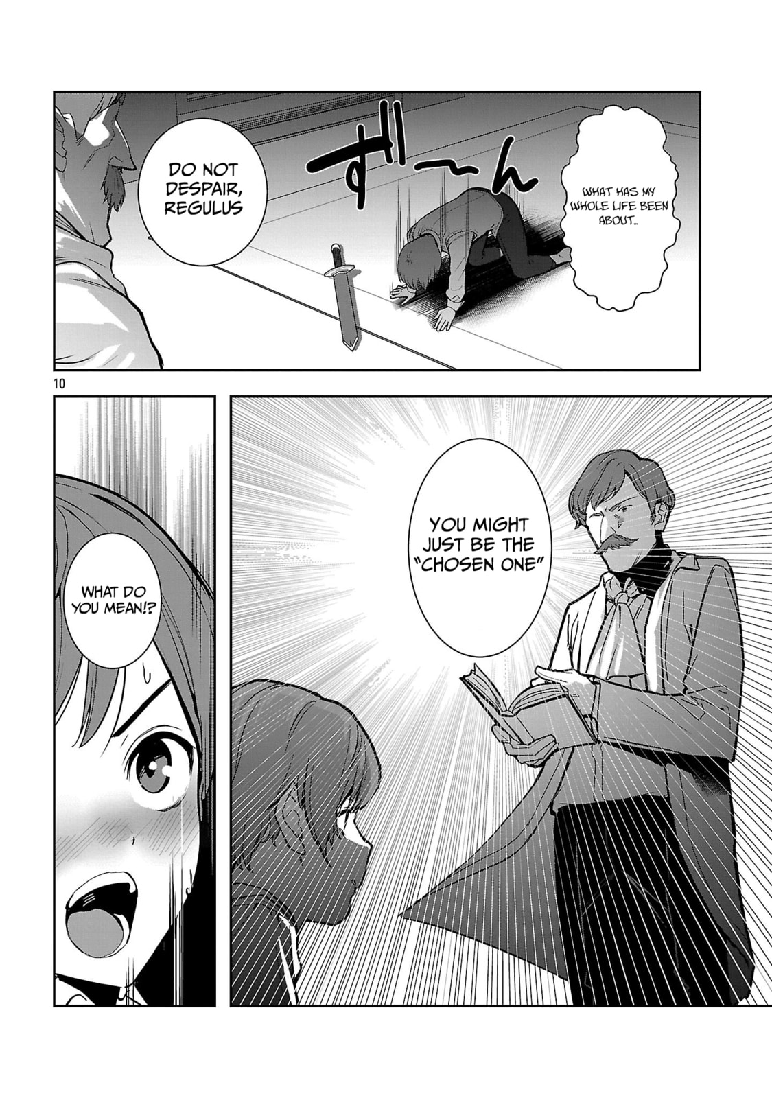Tousan wa "Kensei", Kaasan wa "Kenshin", Boku wa "Ochinp〇 Chanbara Master" Chapter 1.2 page 3 - 