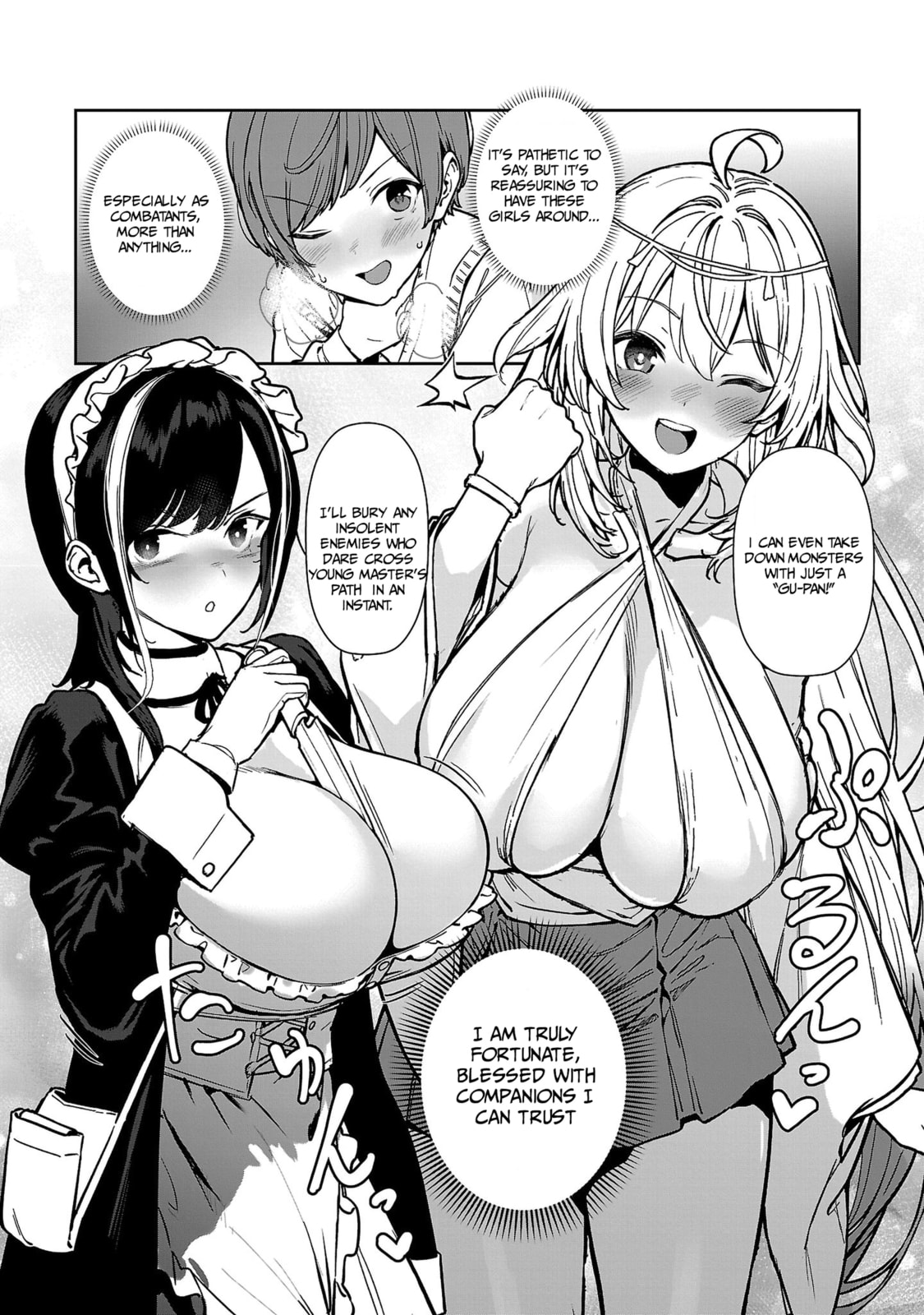 Tousan wa "Kensei", Kaasan wa "Kenshin", Boku wa "Ochinp〇 Chanbara Master" Chapter 1.3 page 9 - 