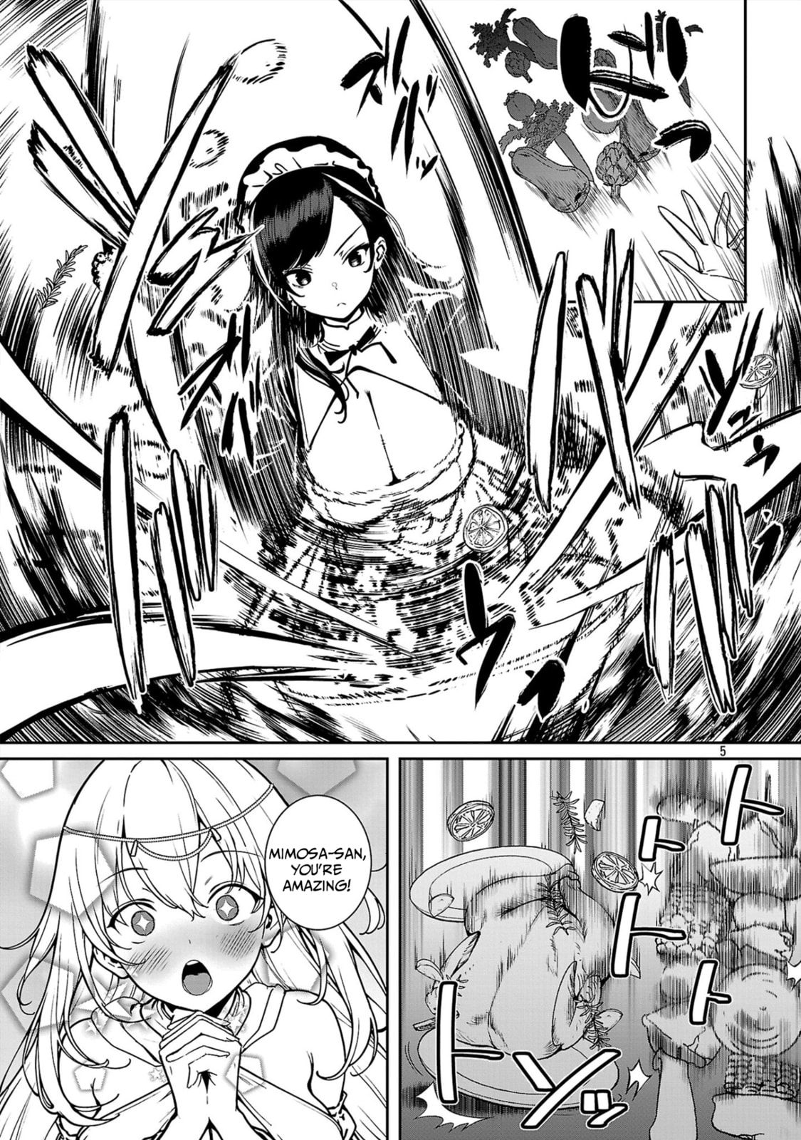 Tousan wa "Kensei", Kaasan wa "Kenshin", Boku wa "Ochinp〇 Chanbara Master" Chapter 2.1 page 6 - 