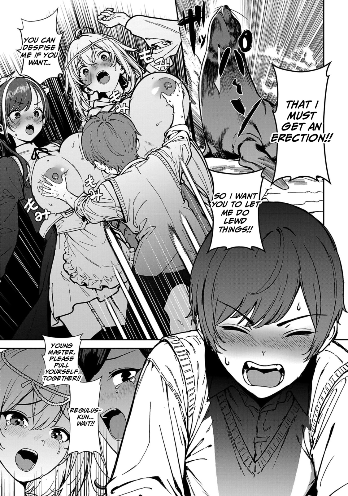 Tousan wa "Kensei", Kaasan wa "Kenshin", Boku wa "Ochinp〇 Chanbara Master" Chapter 2.3 page 7 - 
