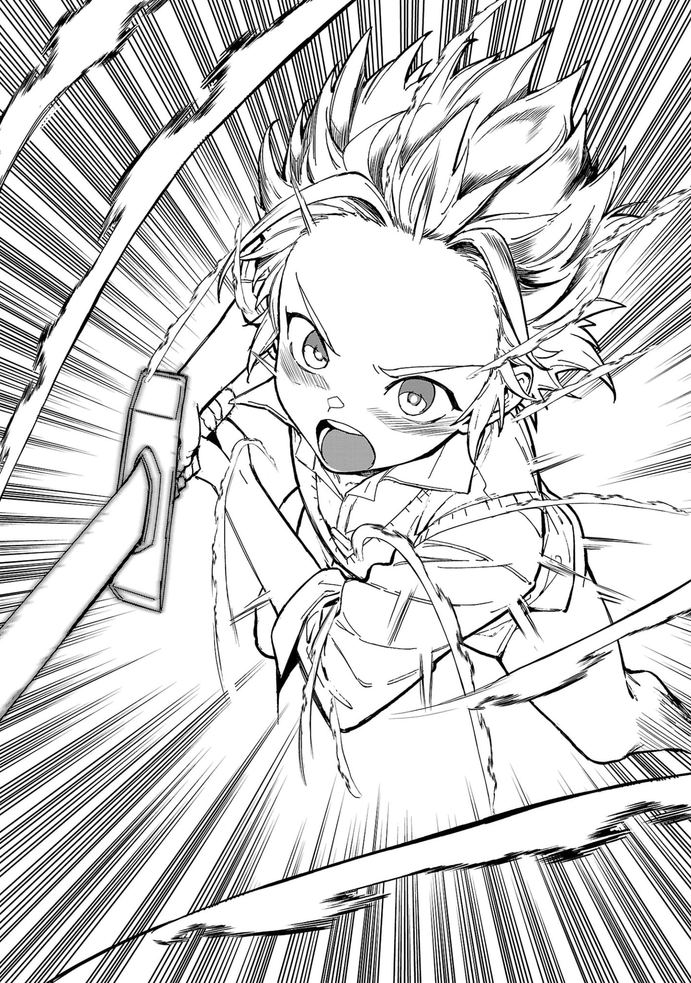 Tousan wa "Kensei", Kaasan wa "Kenshin", Boku wa "Ochinp〇 Chanbara Master" Chapter 3.1 page 3 - 