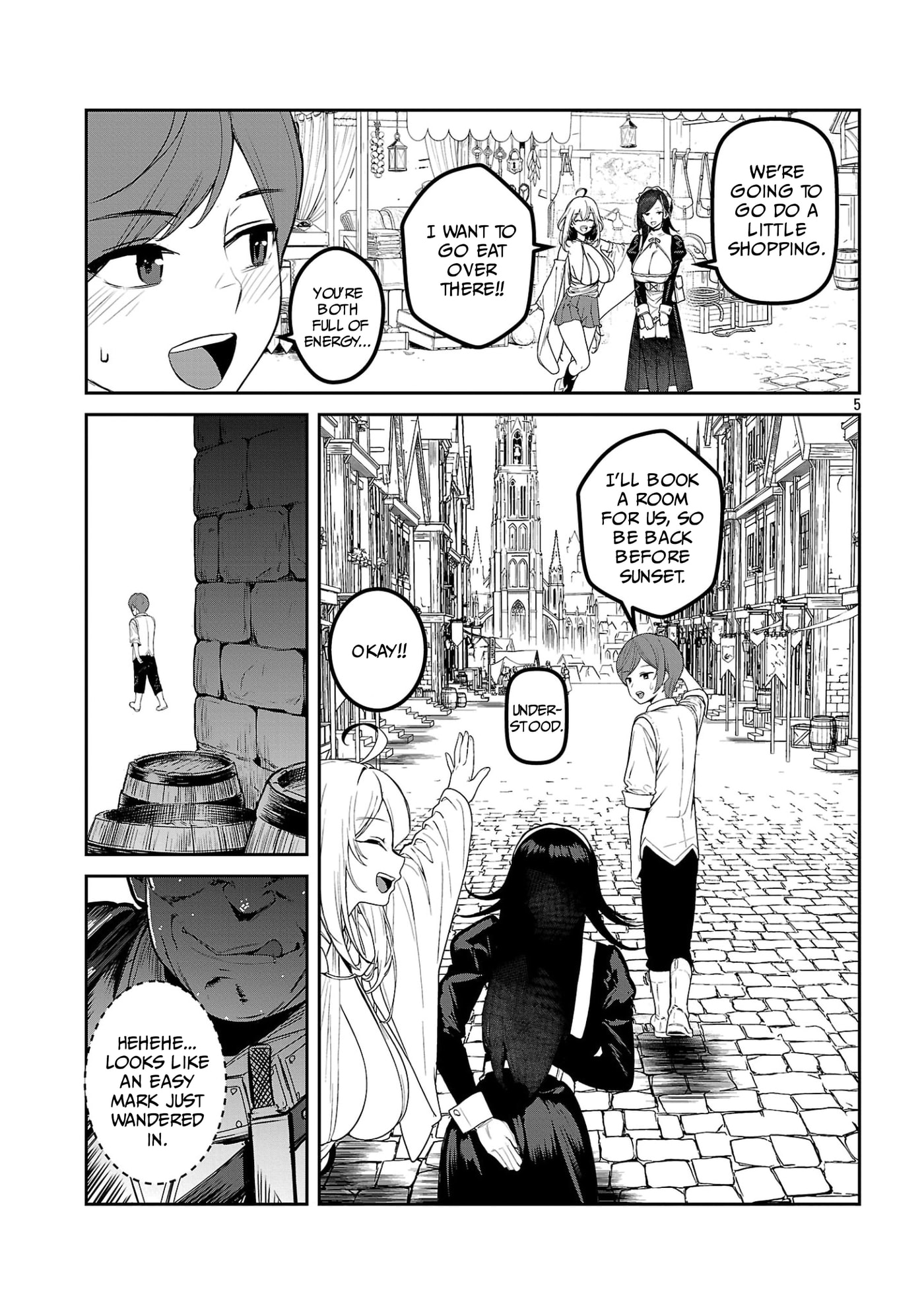 Tousan wa "Kensei", Kaasan wa "Kenshin", Boku wa "Ochinp〇 Chanbara Master" Chapter 4.1 page 5 - 