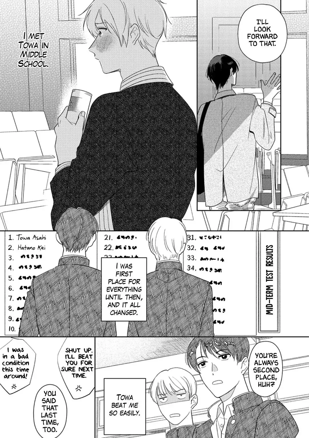 Towa to Hata to Kiss no Yume Chapter 1 page 13 - 