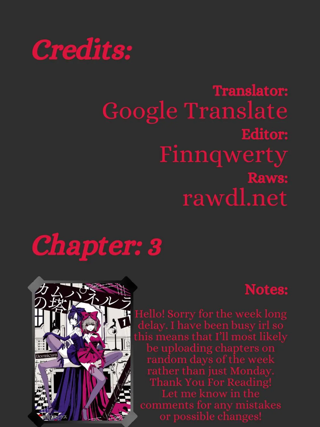 Tower of Campanella Chapter 3 page 77 - 