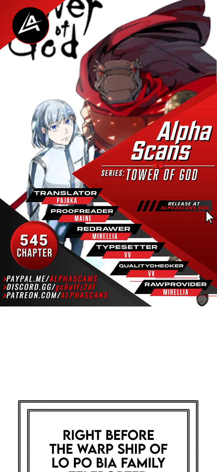 Tower of God Chapter 545 page 1 - 