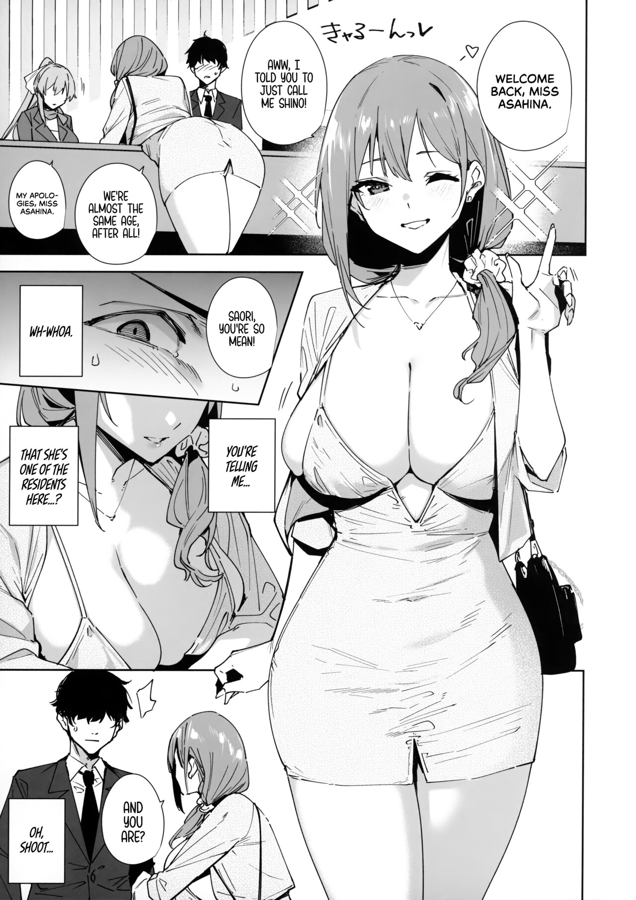 Tower Reception, at your Service! Chapter 1 page 8 - 