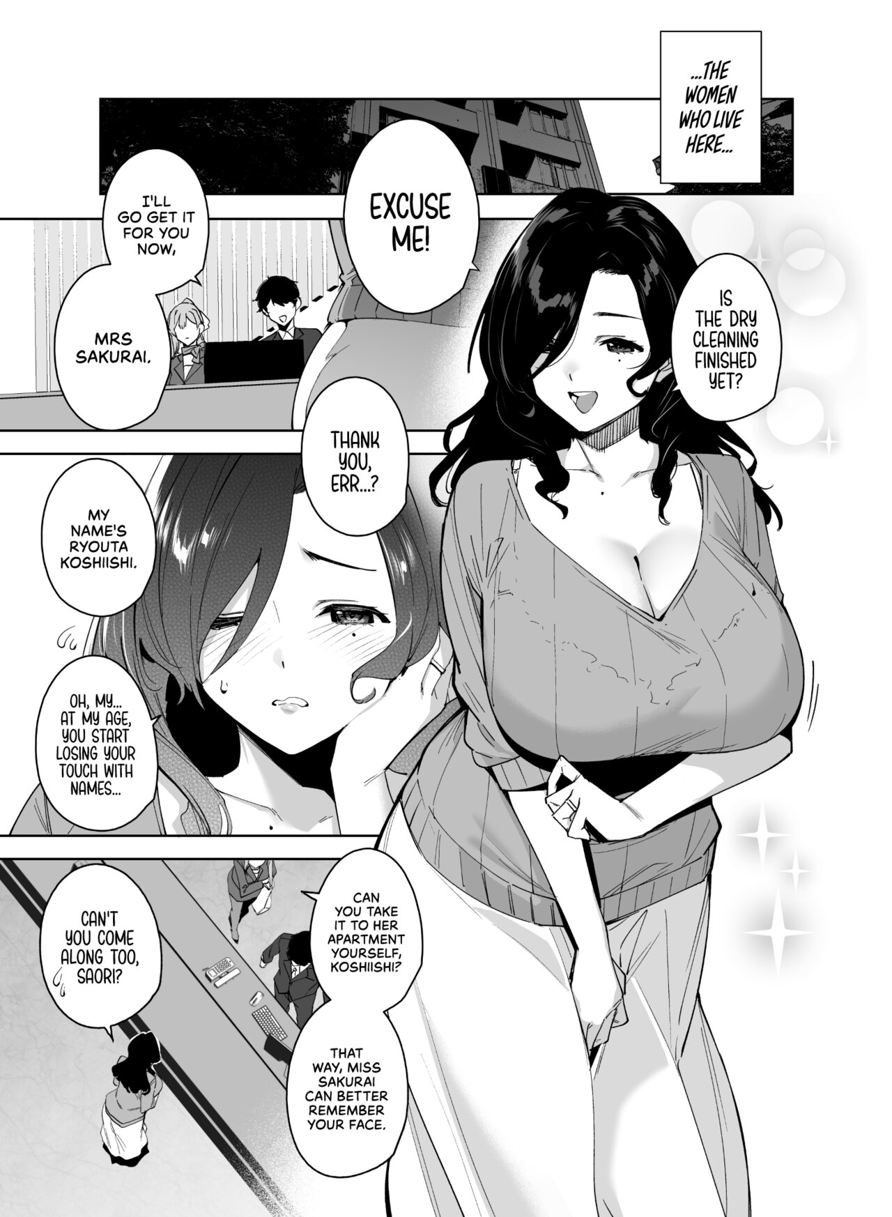 Tower Reception, at your Service! Chapter 2 page 4 - 