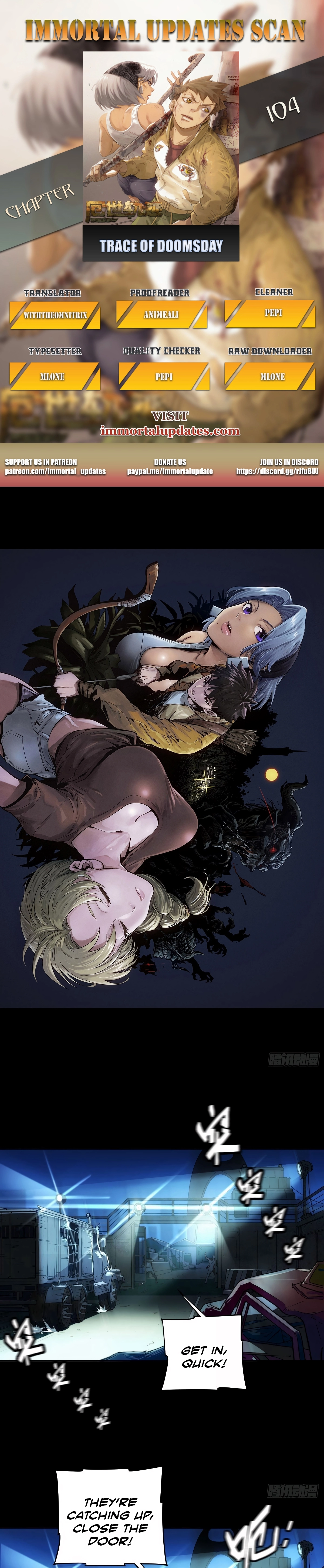 Trace of Doomsday Chapter 104 page 1 - 