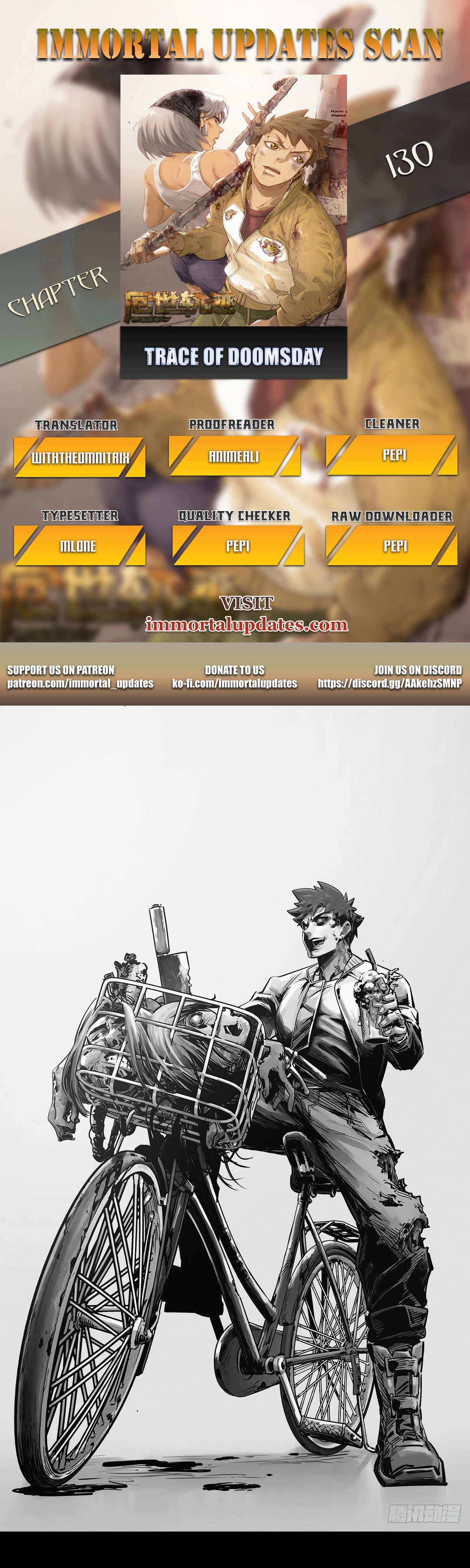 Trace of Doomsday Chapter 130 page 1 - 